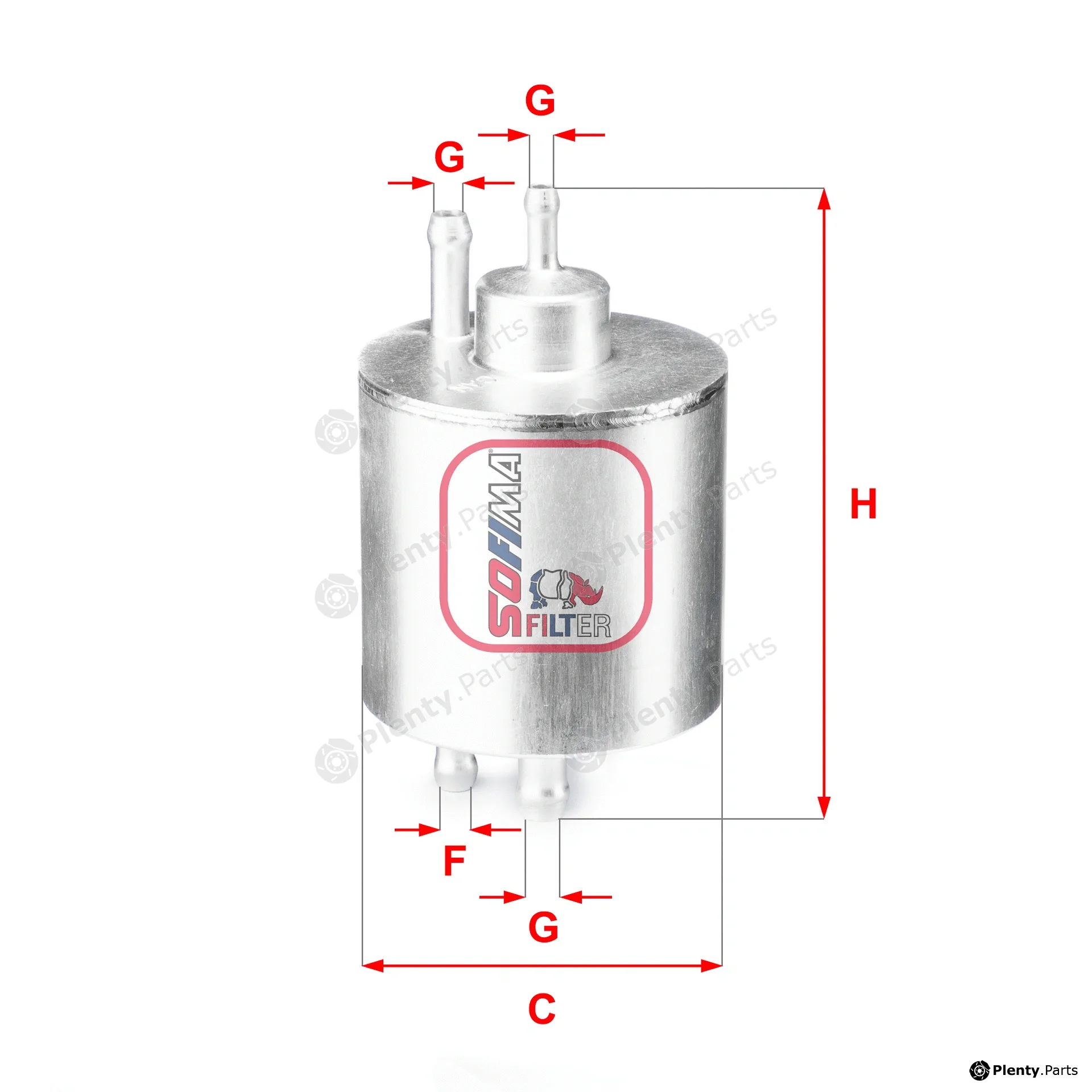 Sofima S1834B — Fuel Filter