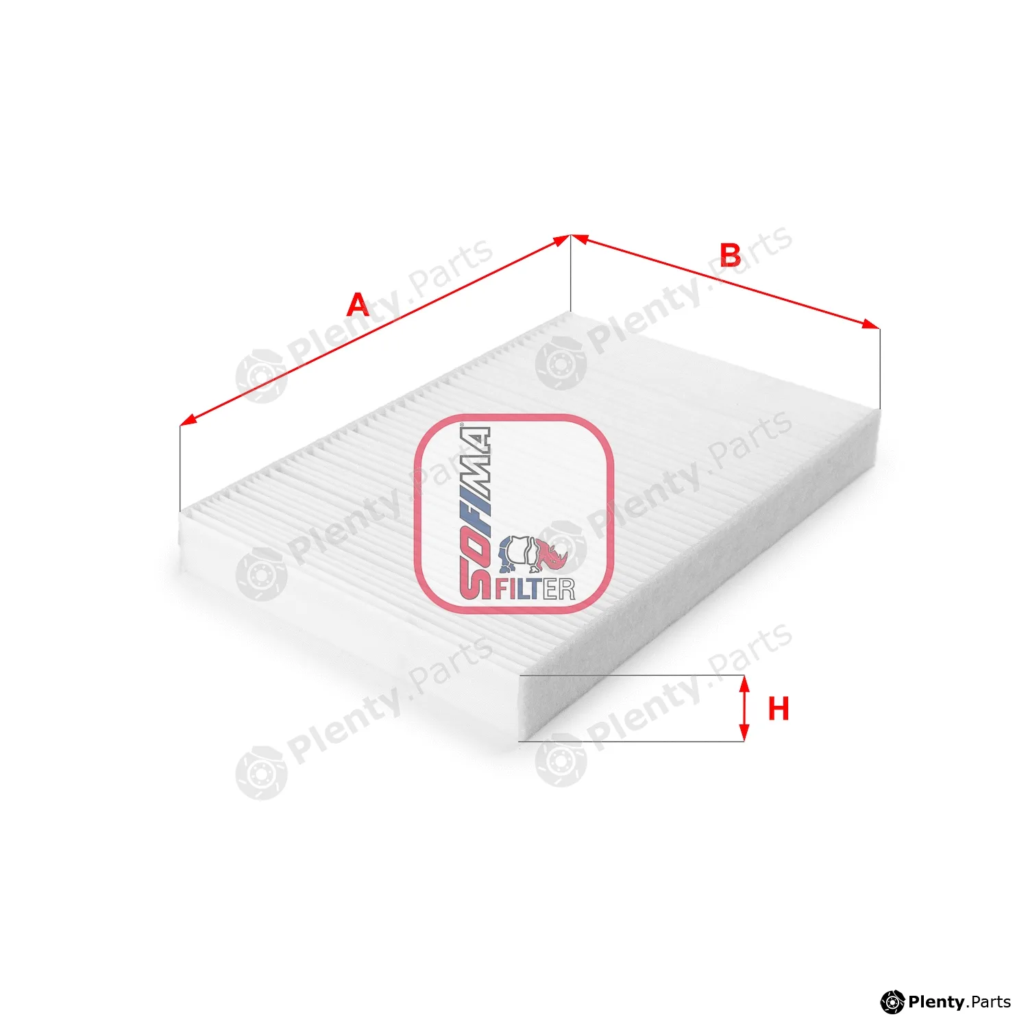 Sofima S3161C — Filter, cabin air