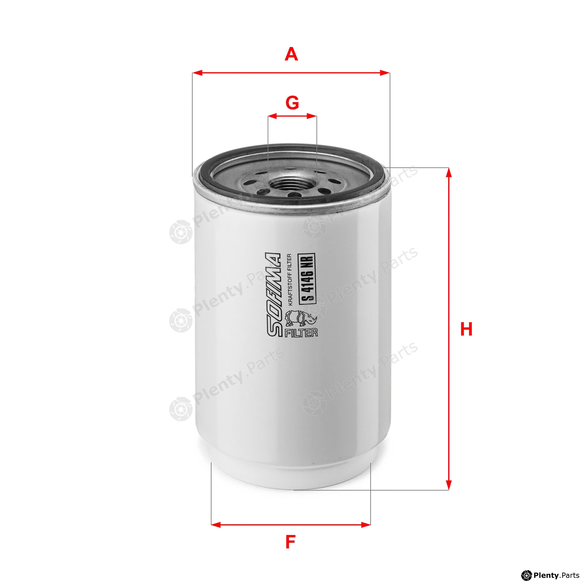 Sofima S4146NR — Fuel Filter