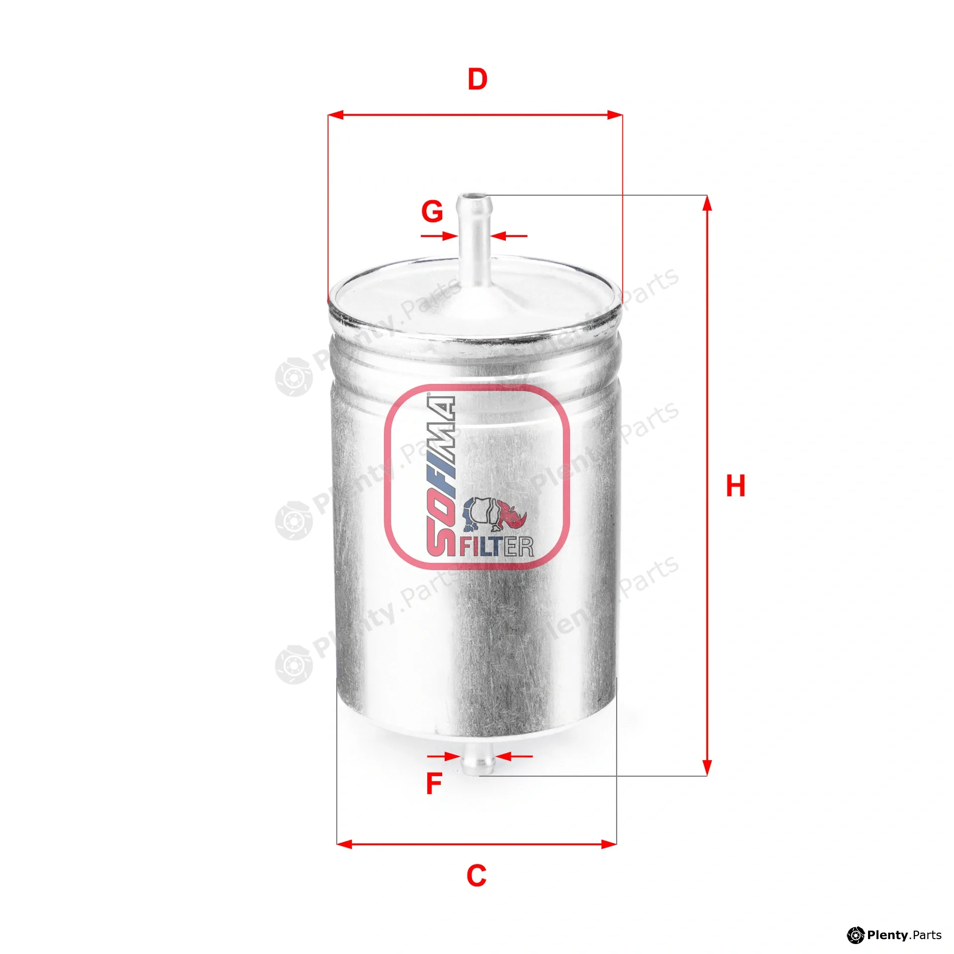 Sofima S1583B — Fuel Filter