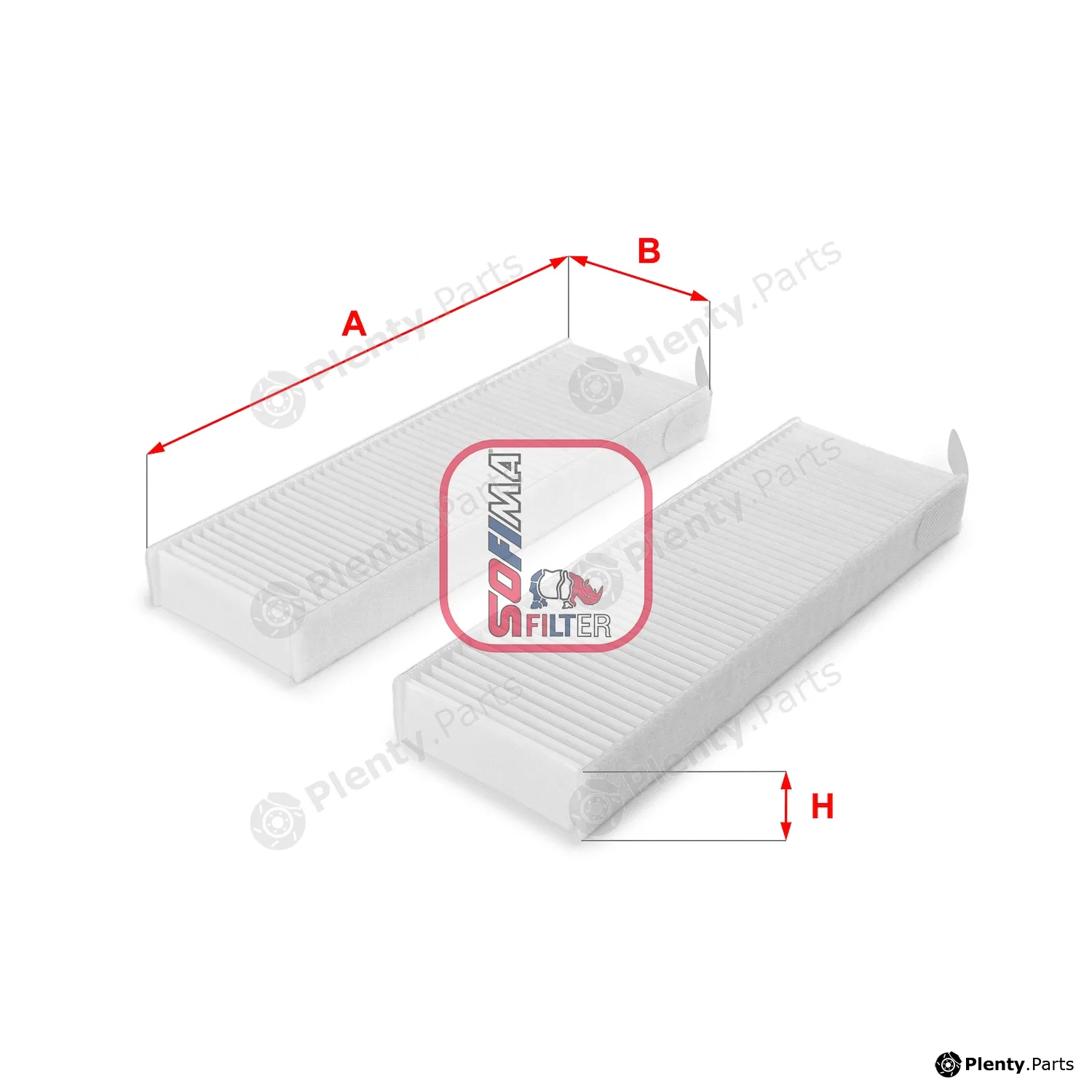 Sofima S3154C — Filter, cabin air