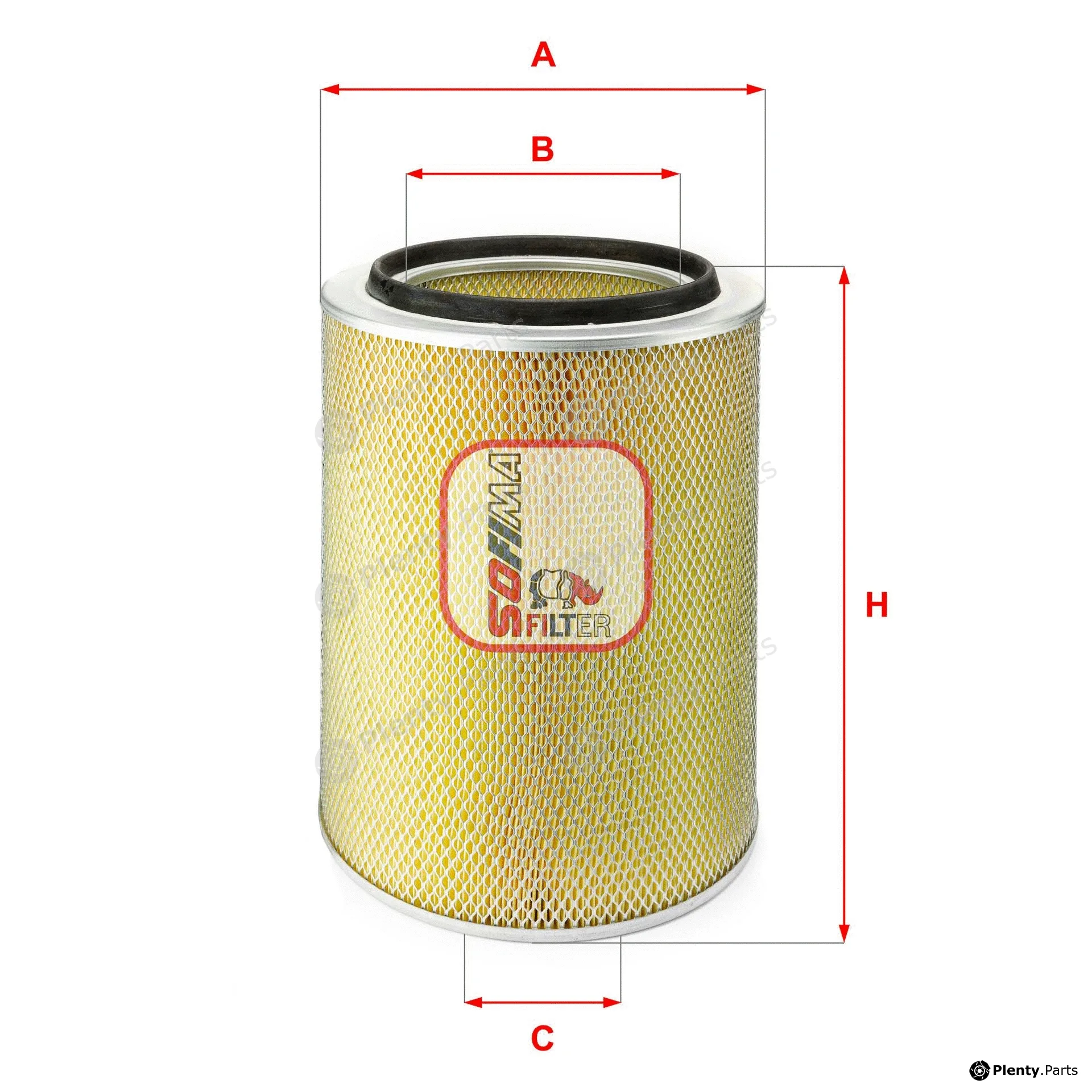 Sofima S8570A — Air Filter