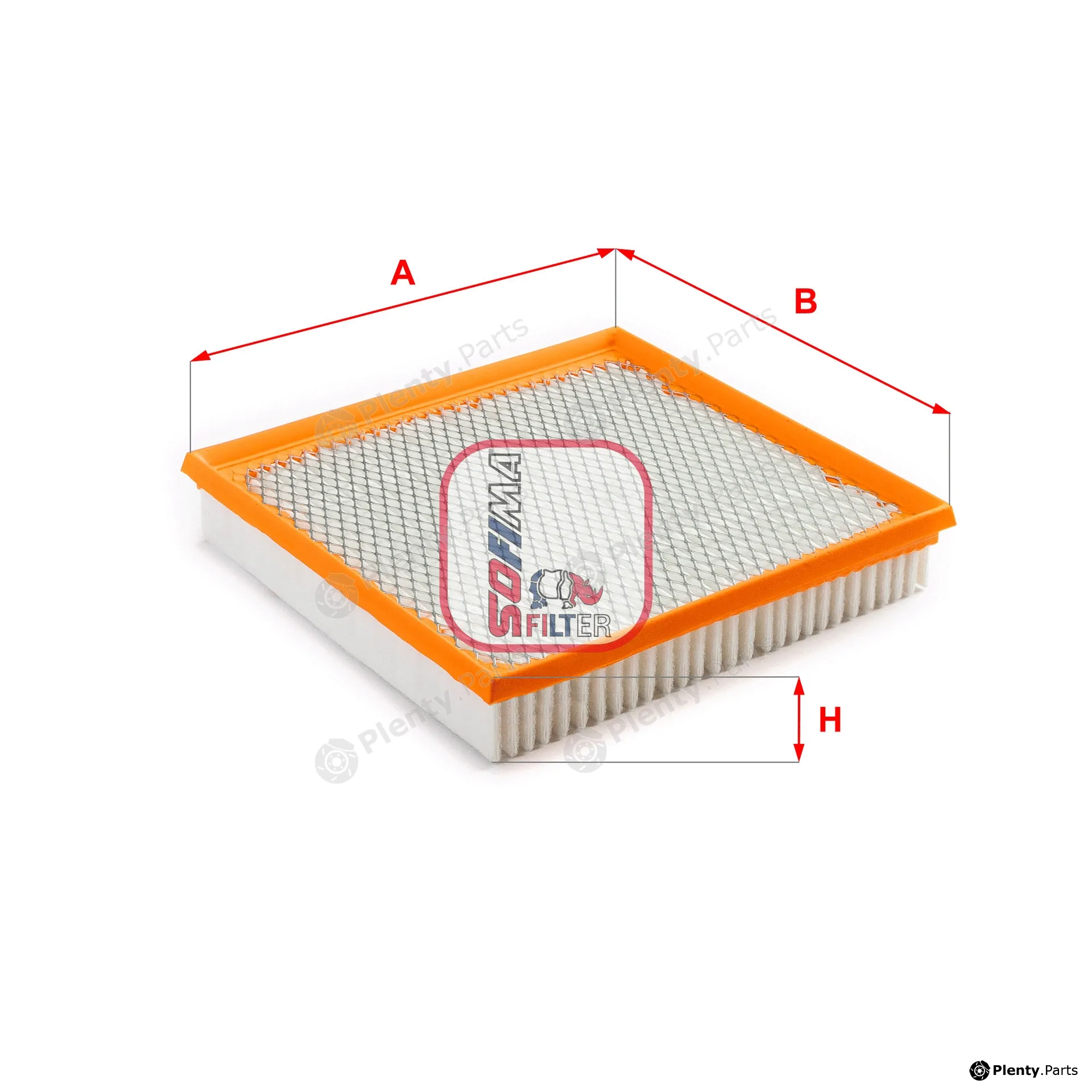 Sofima S3A43A — Air Filter