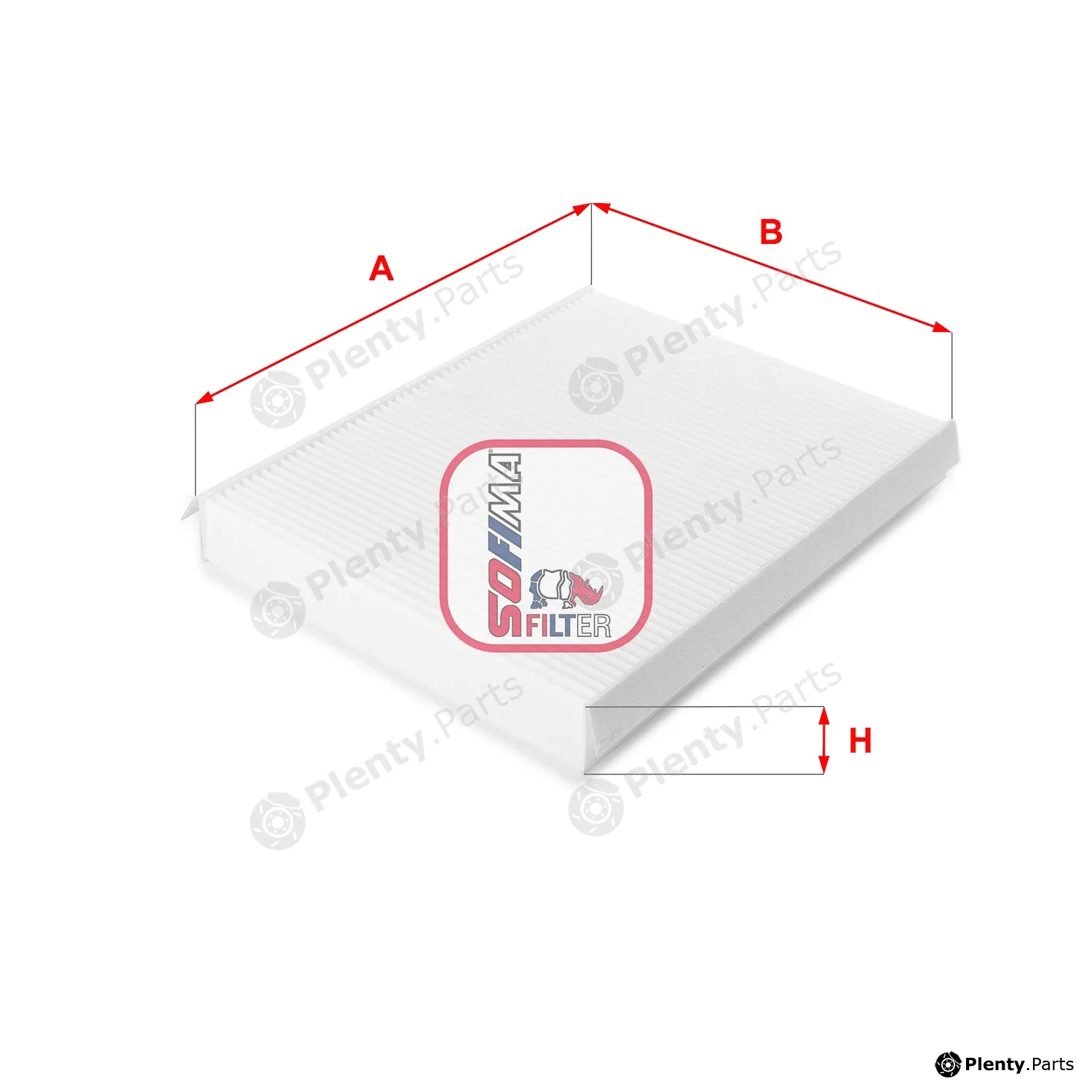 Sofima S3040C — Filter, cabin air