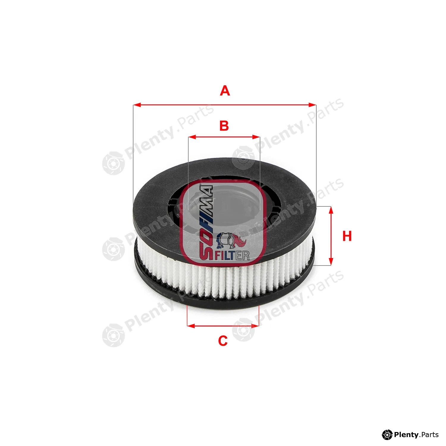 Sofima S7689A — Filter, crankcase ventilation