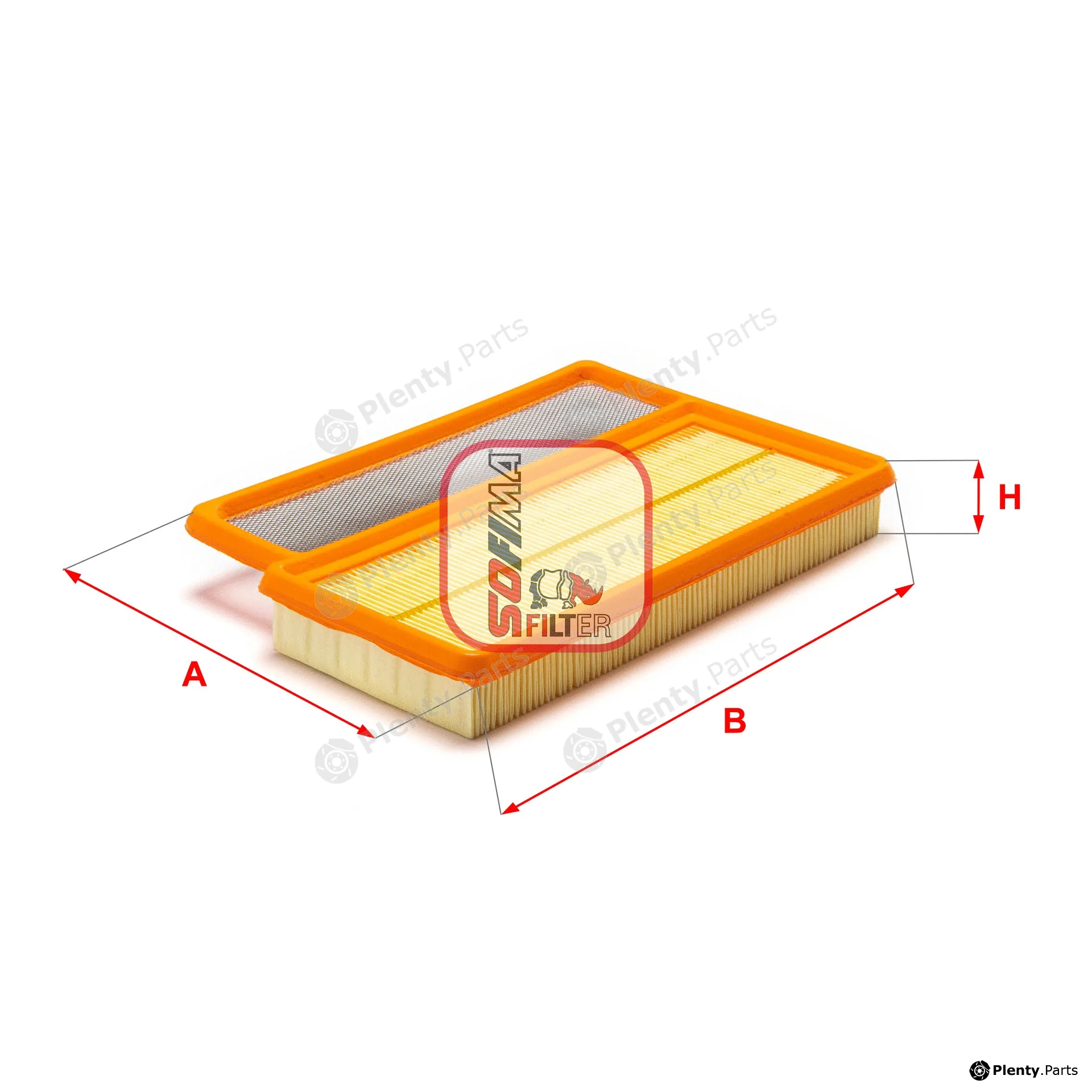 Sofima S3A69A — Air Filter