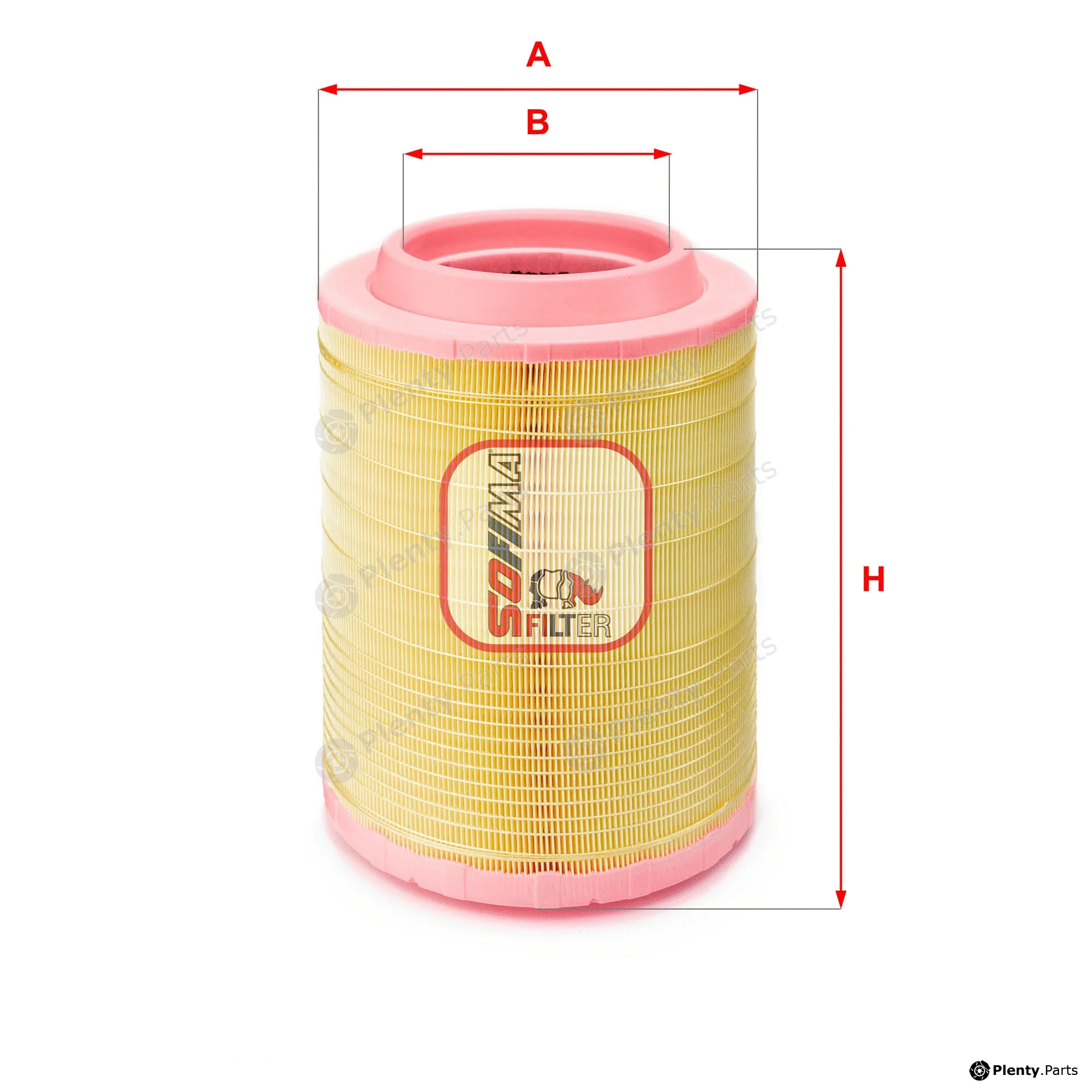 Sofima S7625A — Air Filter