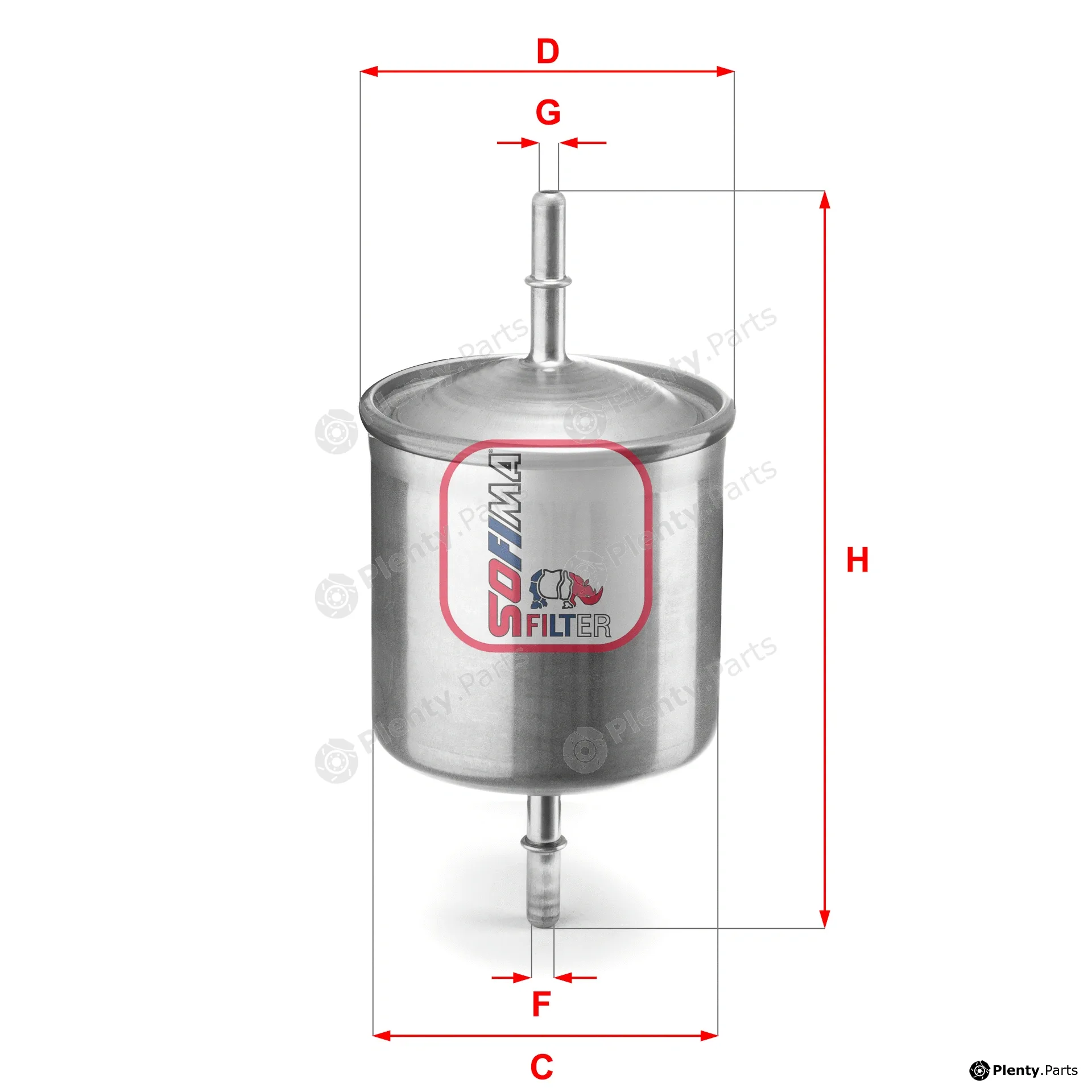 Sofima S1846B — Fuel Filter