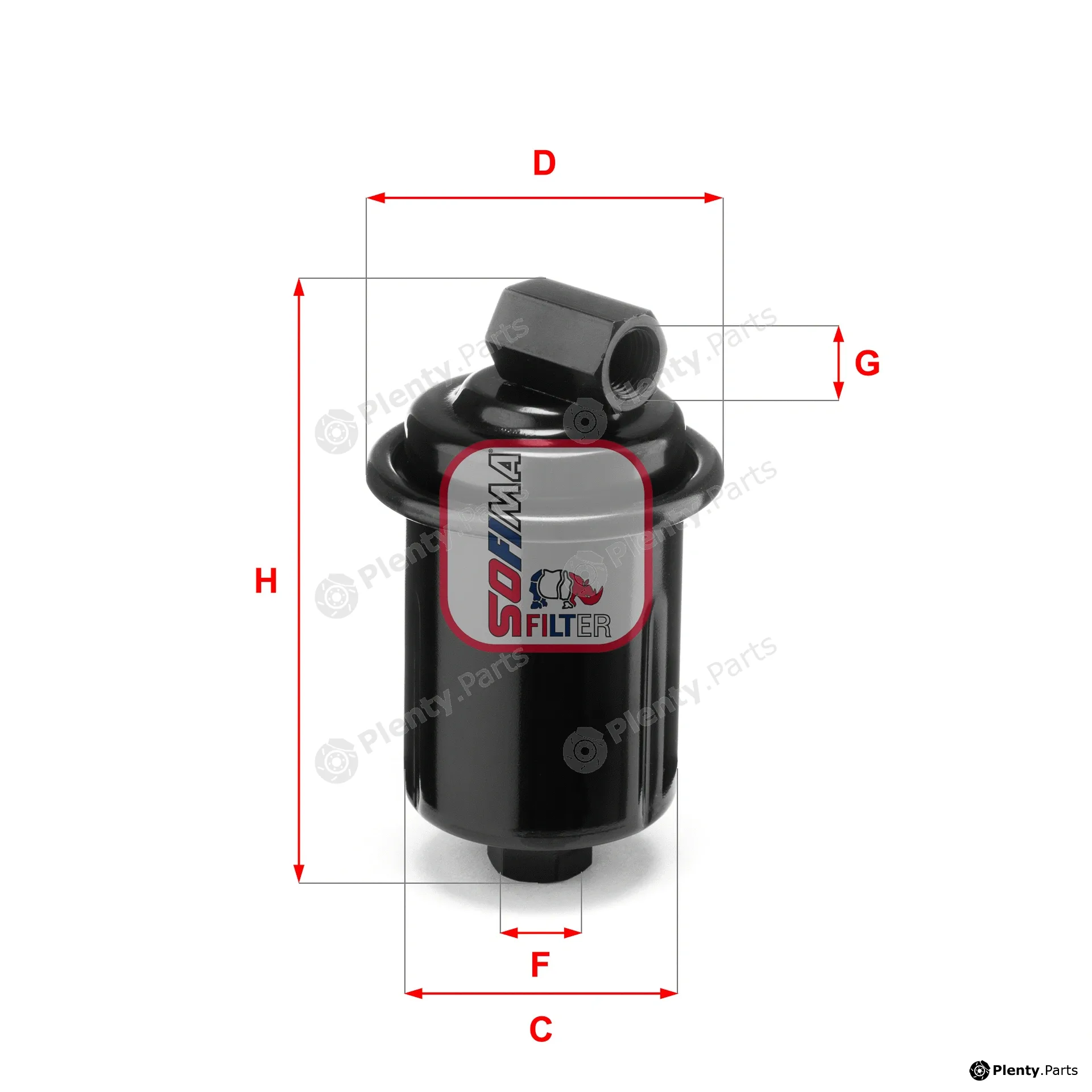 Sofima S1749B — Fuel Filter