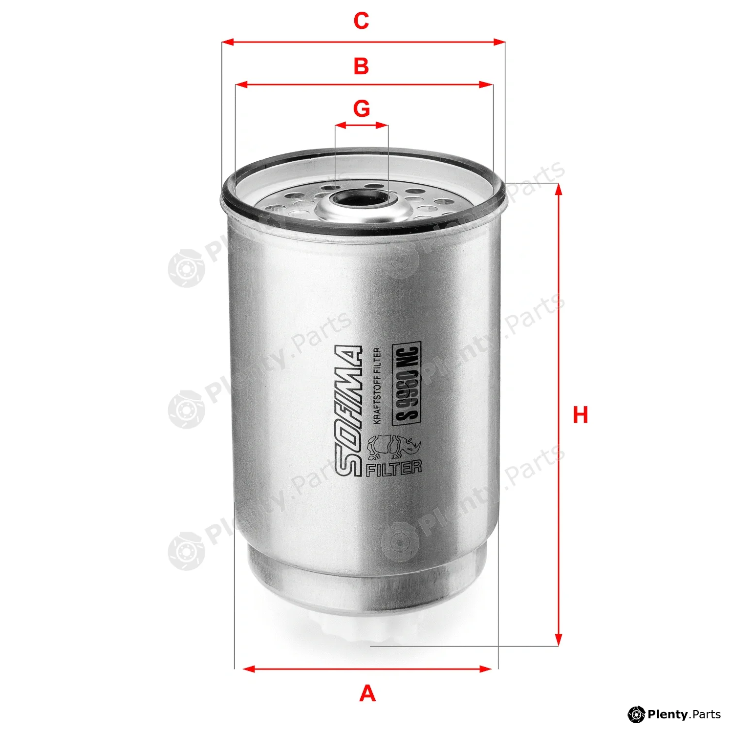 Sofima S9960NC — Fuel Filter