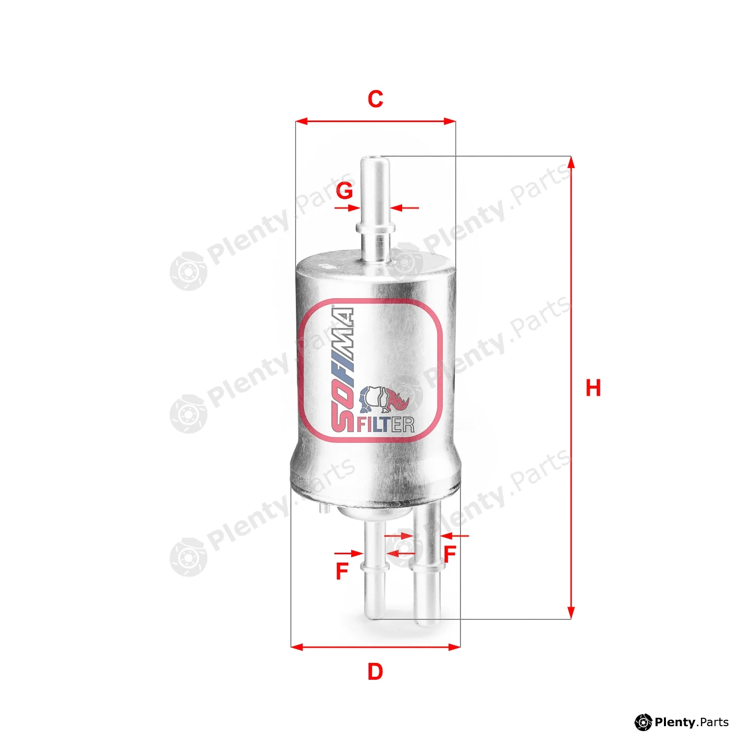 Sofima S1855B — Fuel Filter