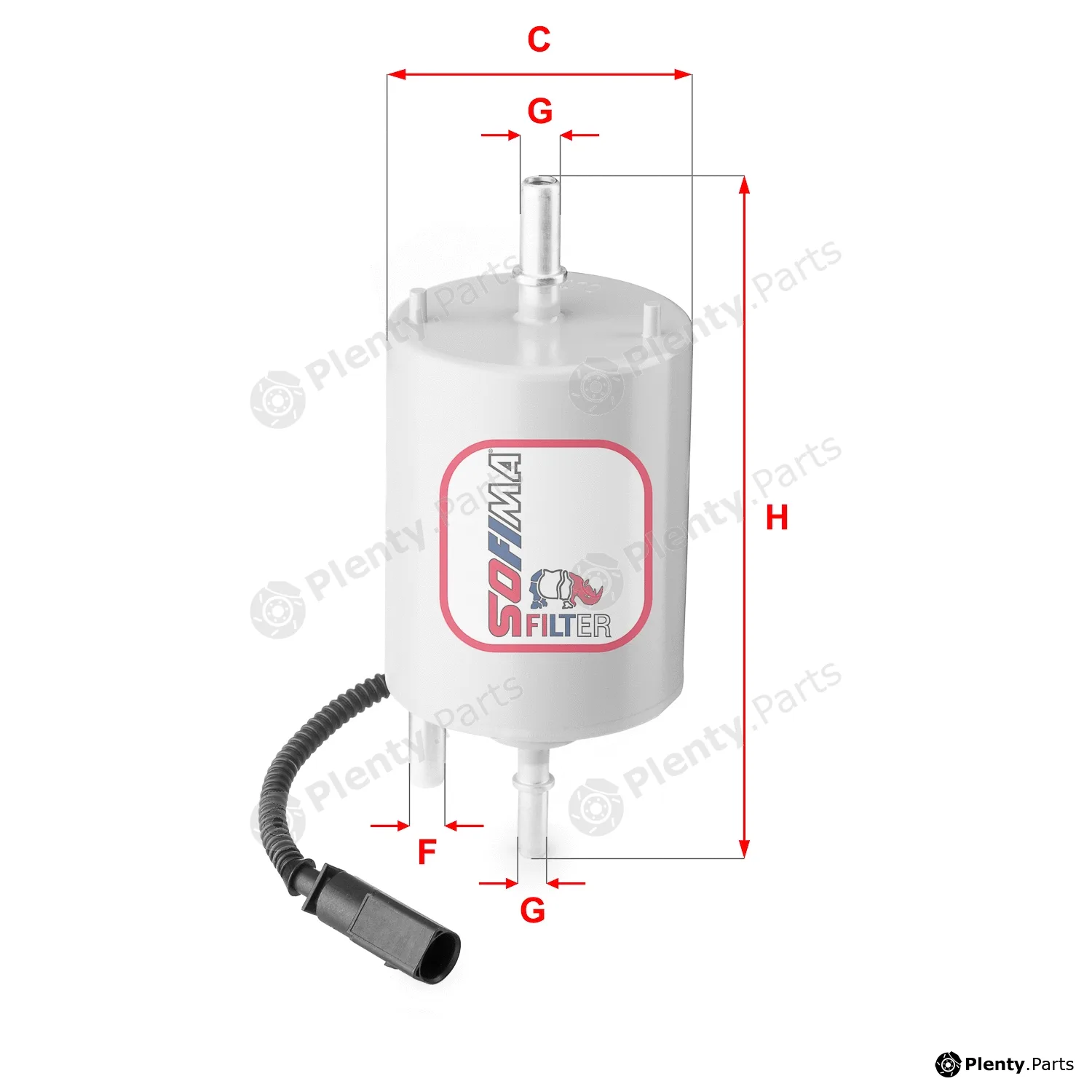 Sofima S1861B — Fuel Filter