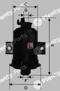 Sofima S1560B — Fuel Filter