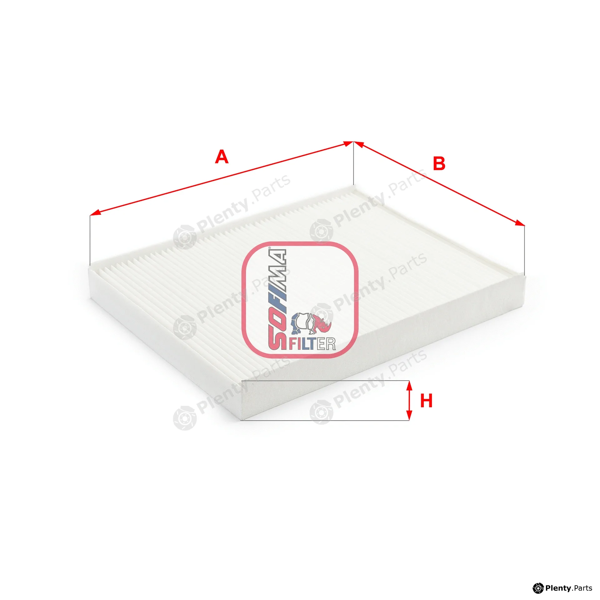 Sofima S3379C — Filter, cabin air