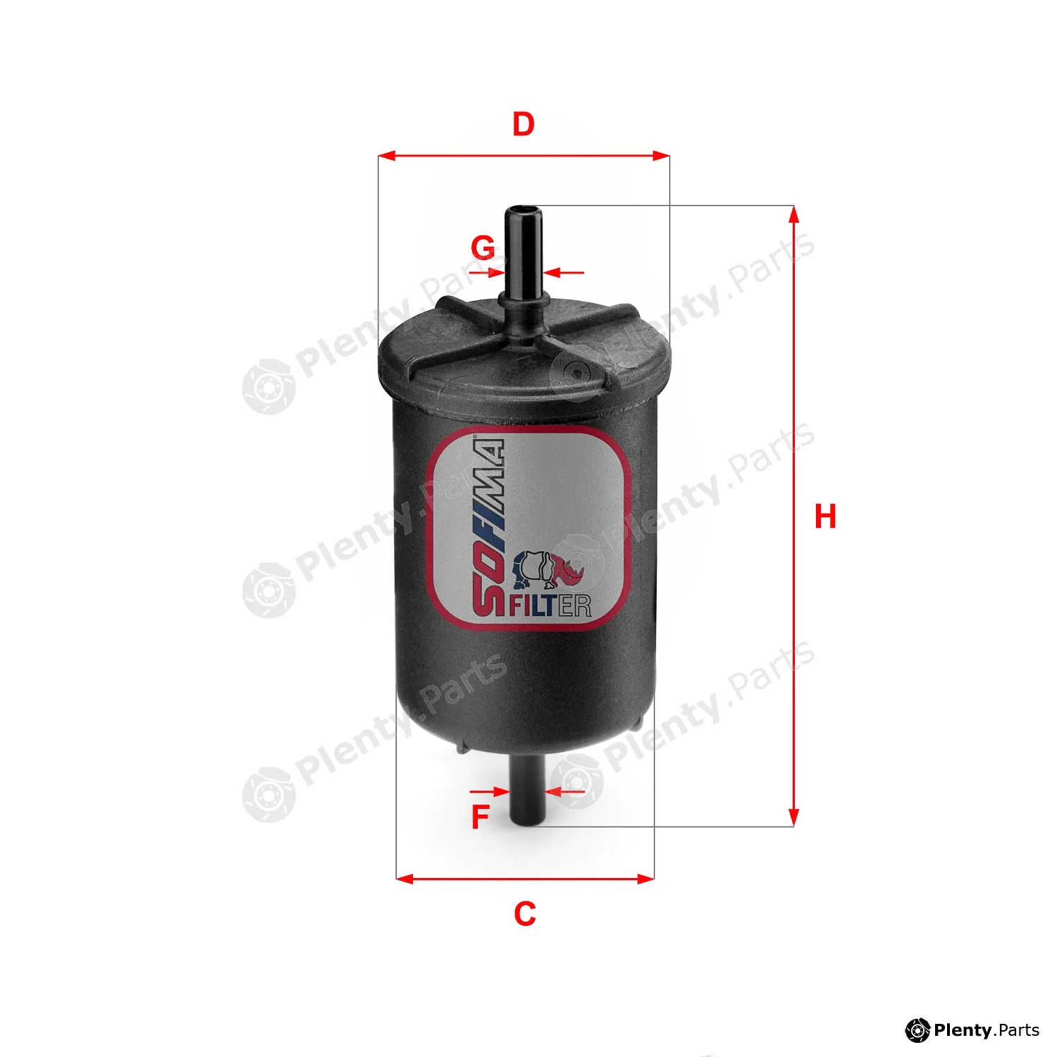 Sofima S1948B — Fuel Filter