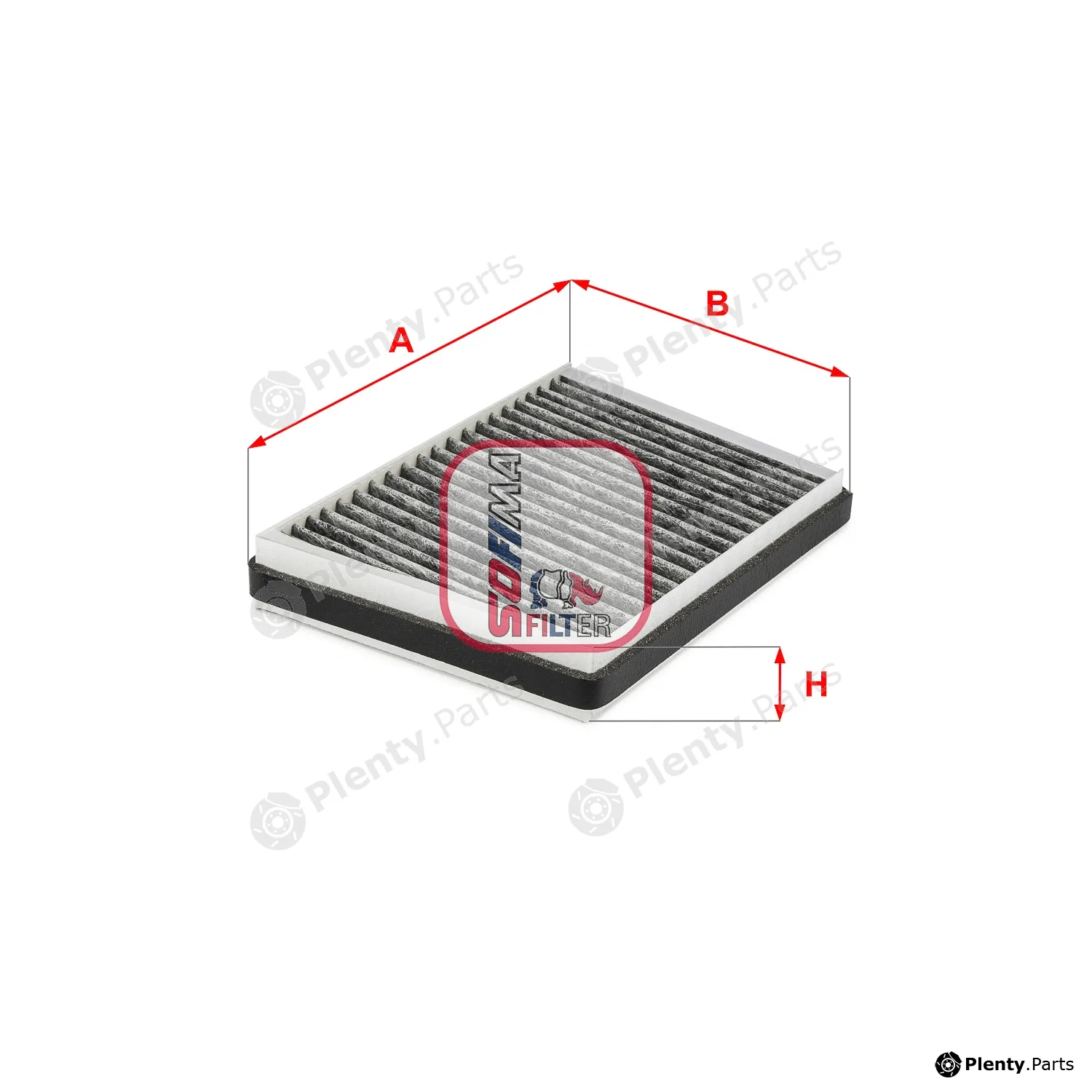 Sofima S4297CA — Filter, cabin air