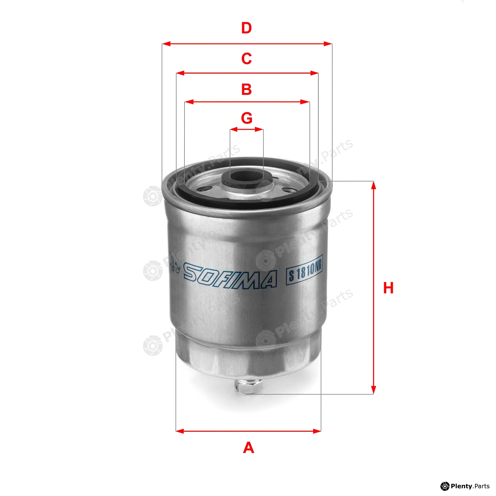 Sofima S1810NR — Fuel Filter