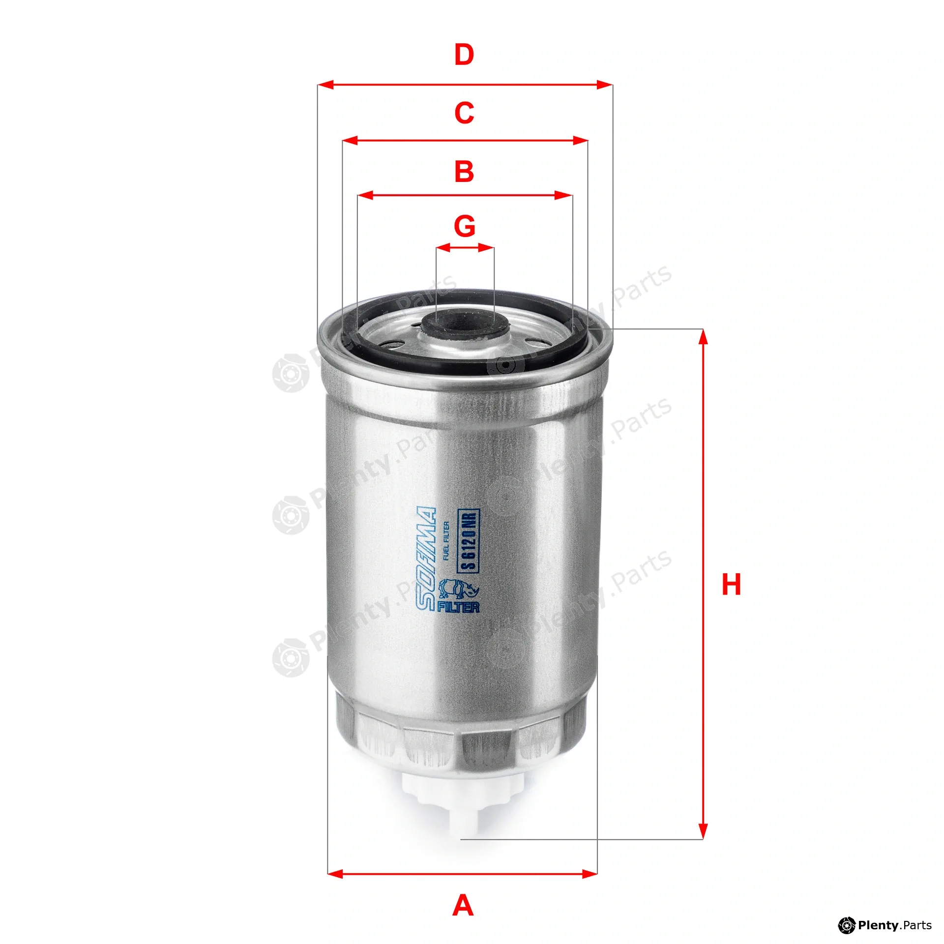 Sofima S6120NR — Fuel Filter