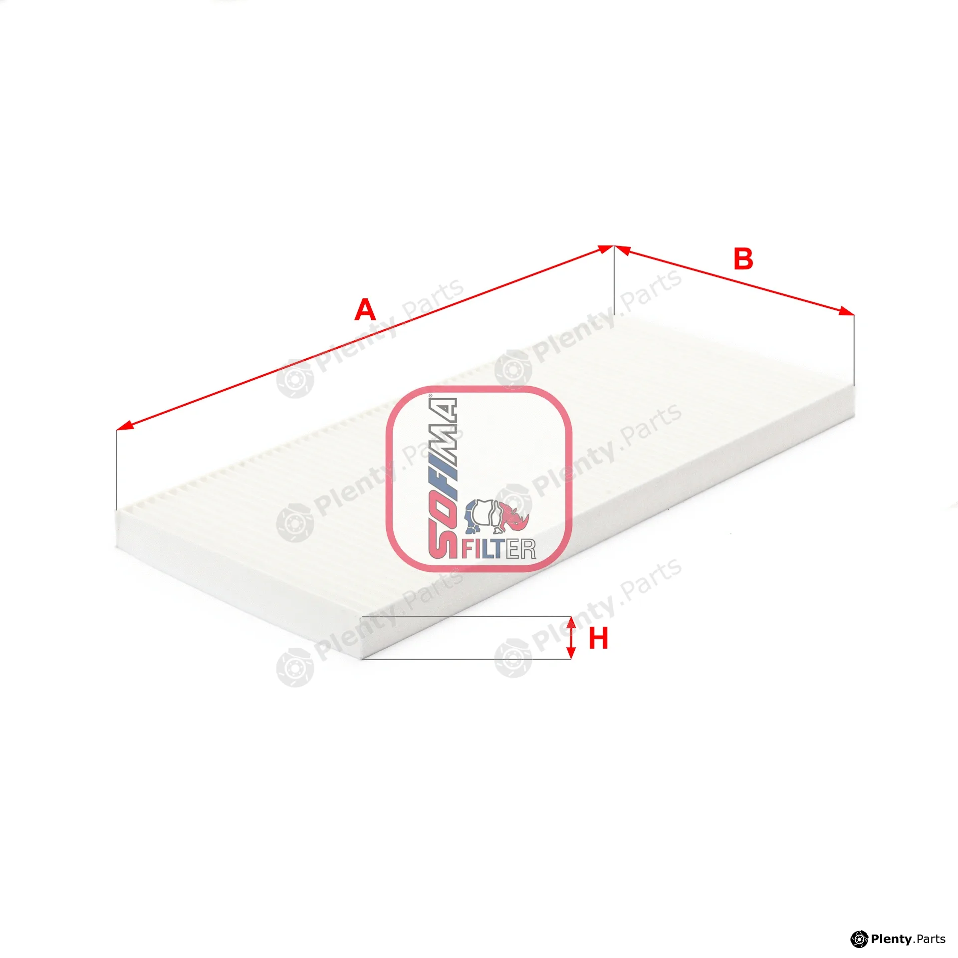 Sofima S3024C — Filter, cabin air