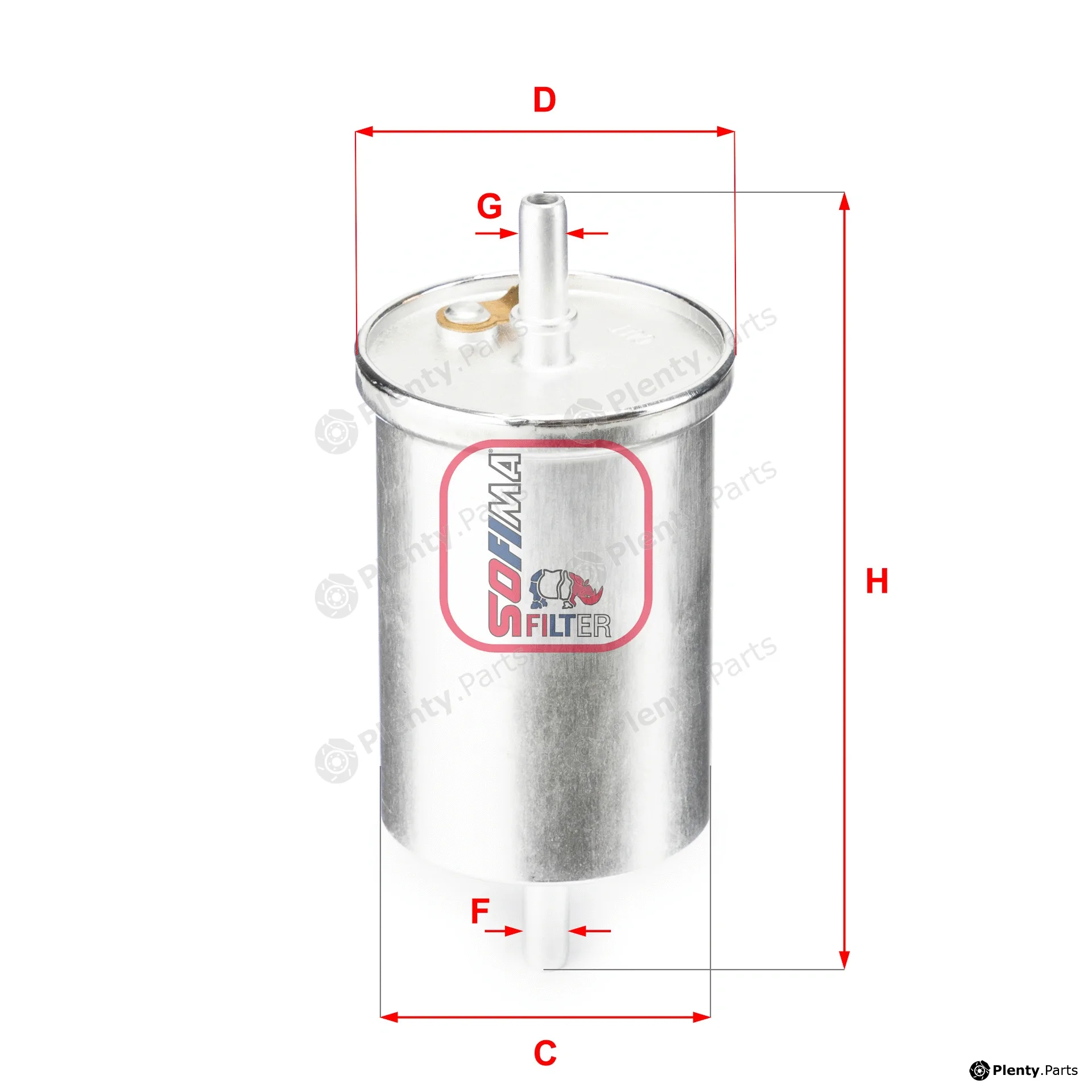 Sofima S1835B — Fuel Filter