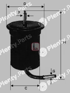 Sofima S1696B — Fuel Filter