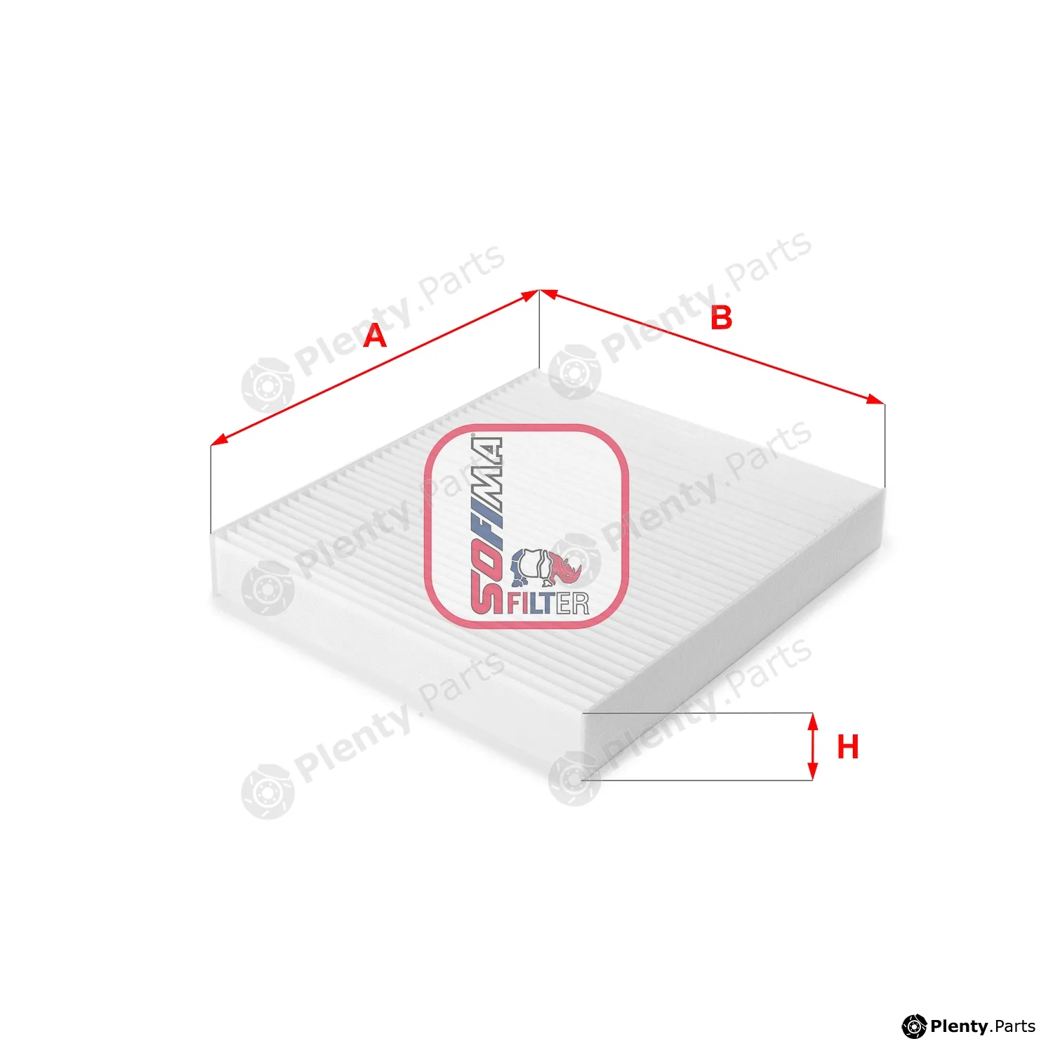 Sofima S3035C — Filter, cabin air