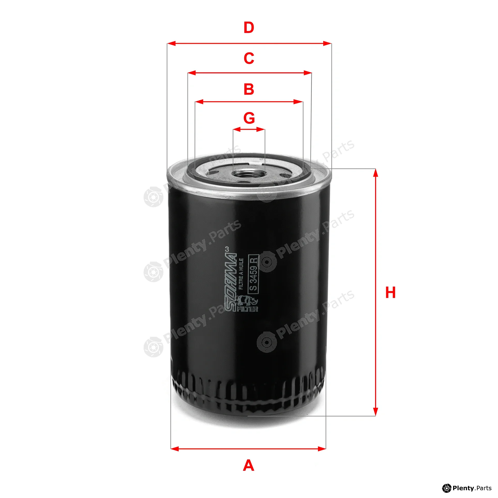 Sofima S3459R — Oil Filter