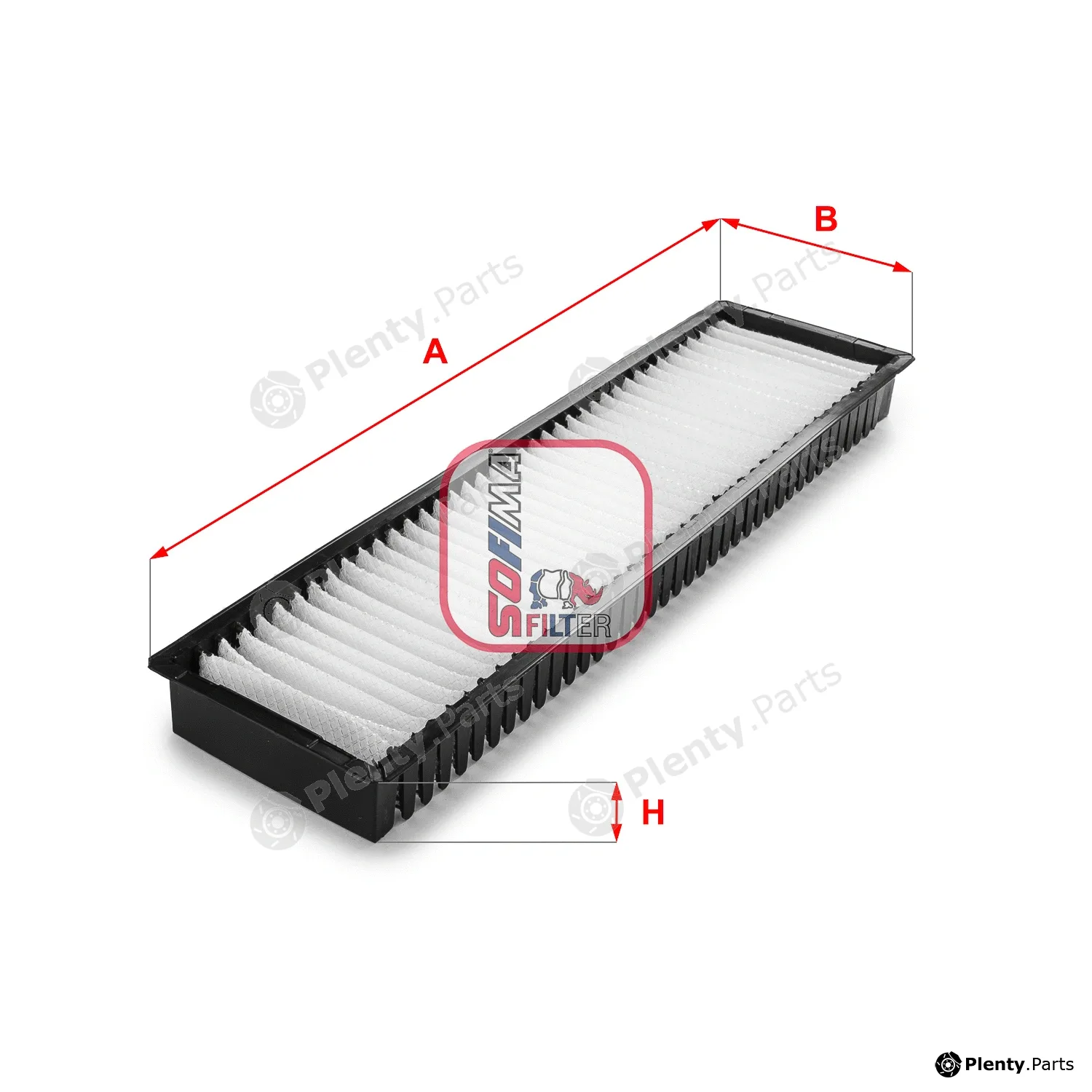 Sofima S3101C — Filter, cabin air