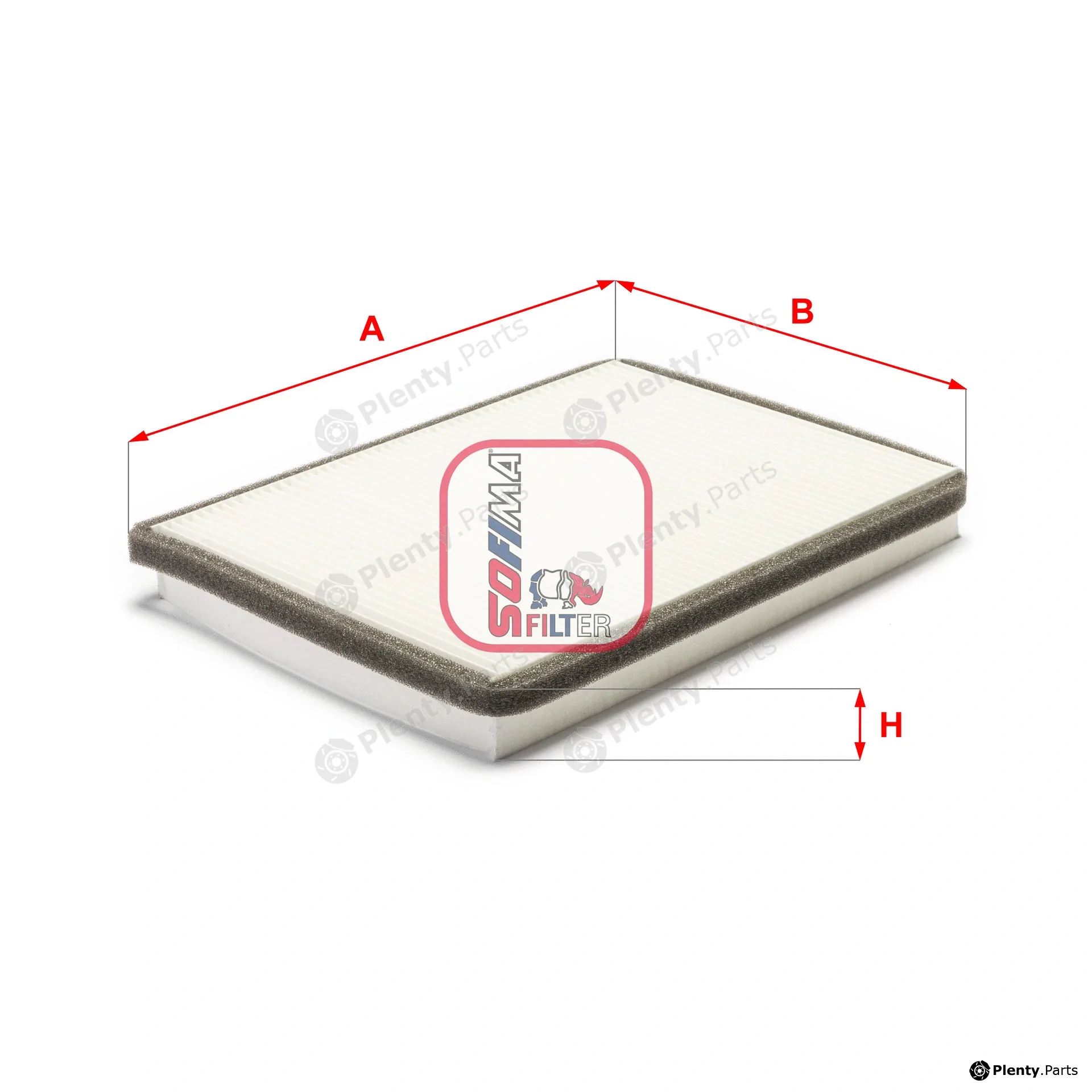 Sofima S3004C — Filter, cabin air