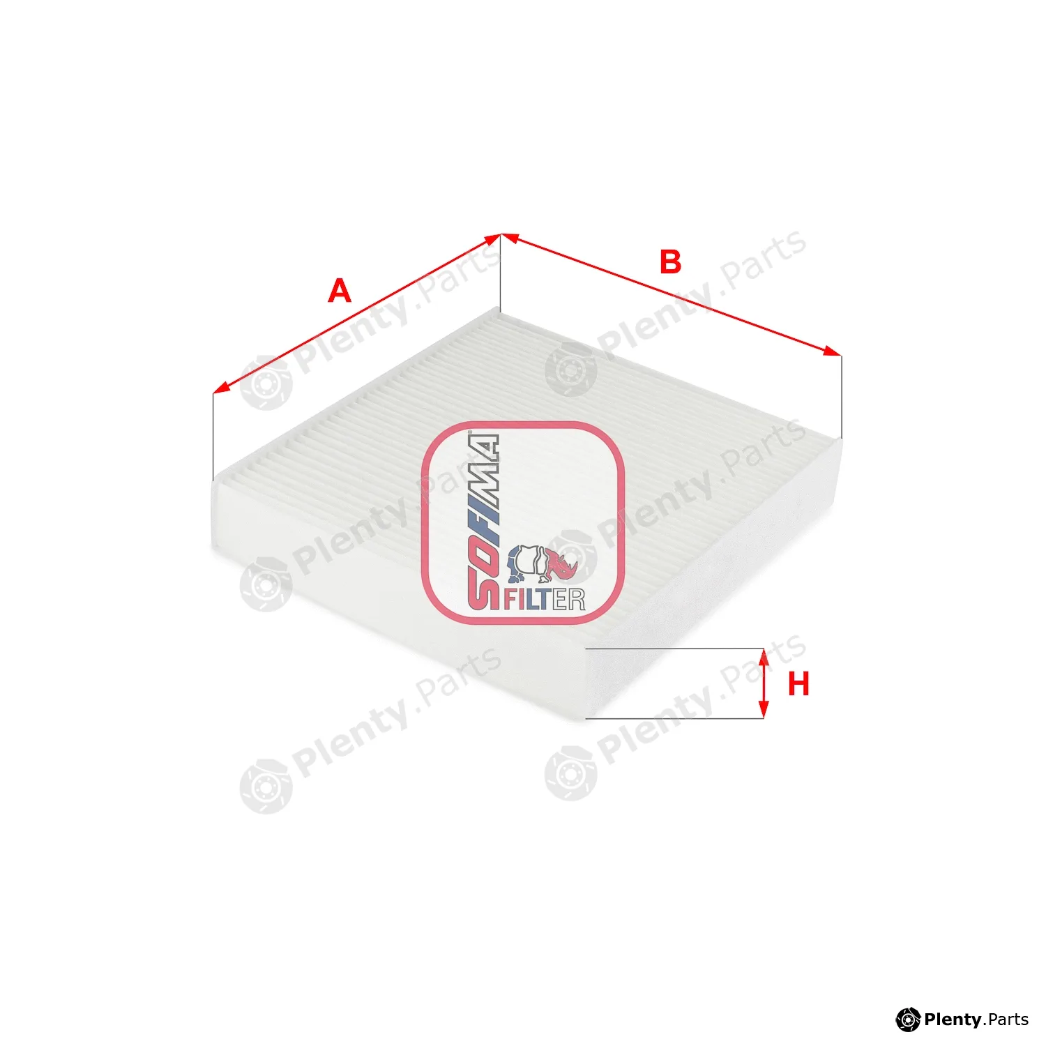Sofima S3256C — Filter, cabin air