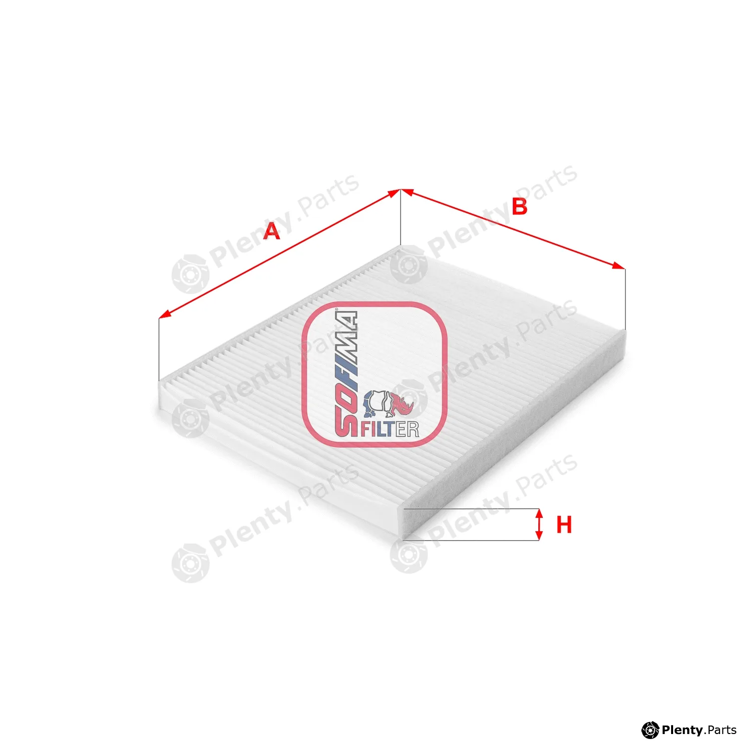 Sofima S3207C — Filter, cabin air