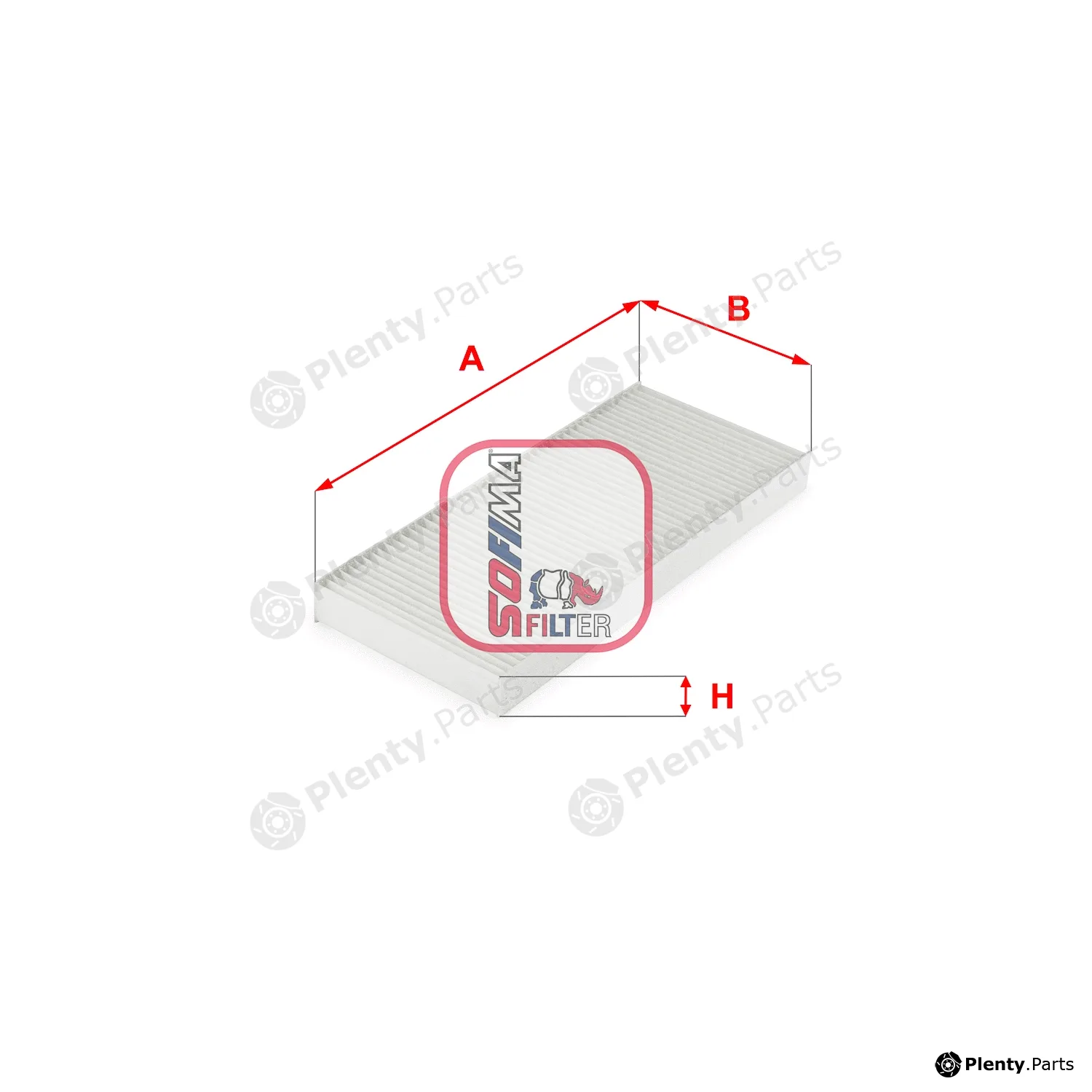Sofima S3328C — Filter, cabin air