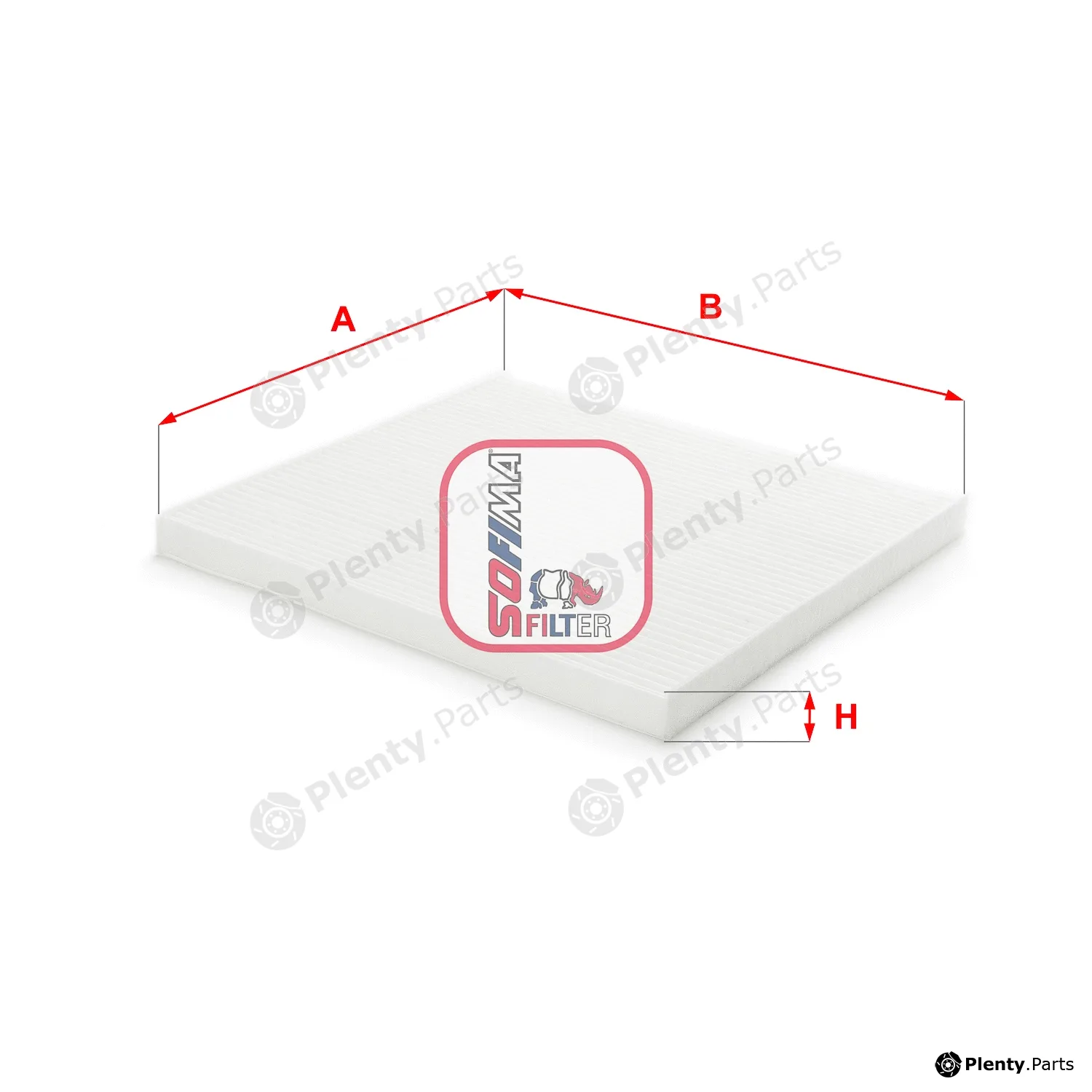 Sofima S3367C — Filter, cabin air