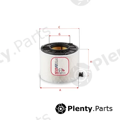 Sofima S7G33A — Air Filter