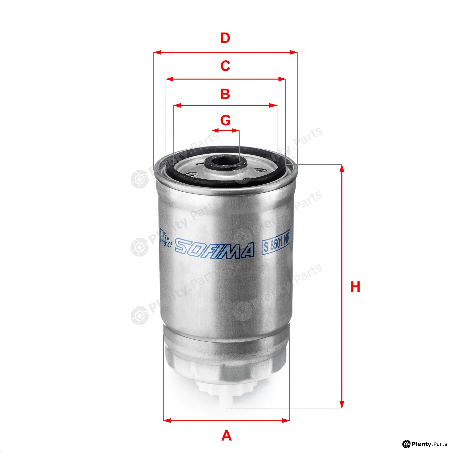 Sofima S8501NR — Fuel Filter