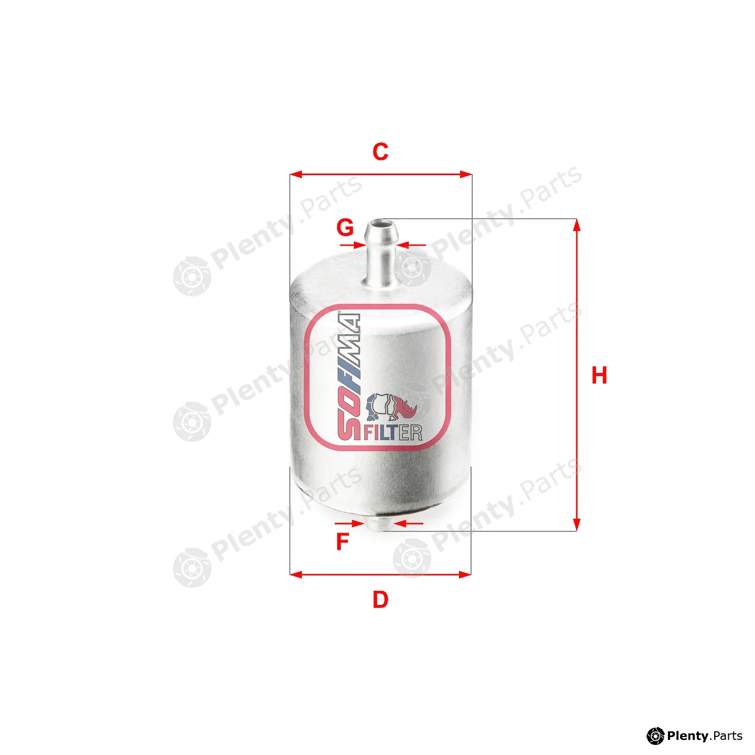 Sofima S1760B — Fuel Filter