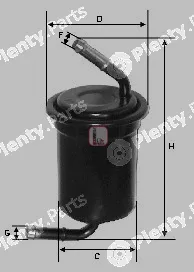 Sofima S1664B — Fuel Filter