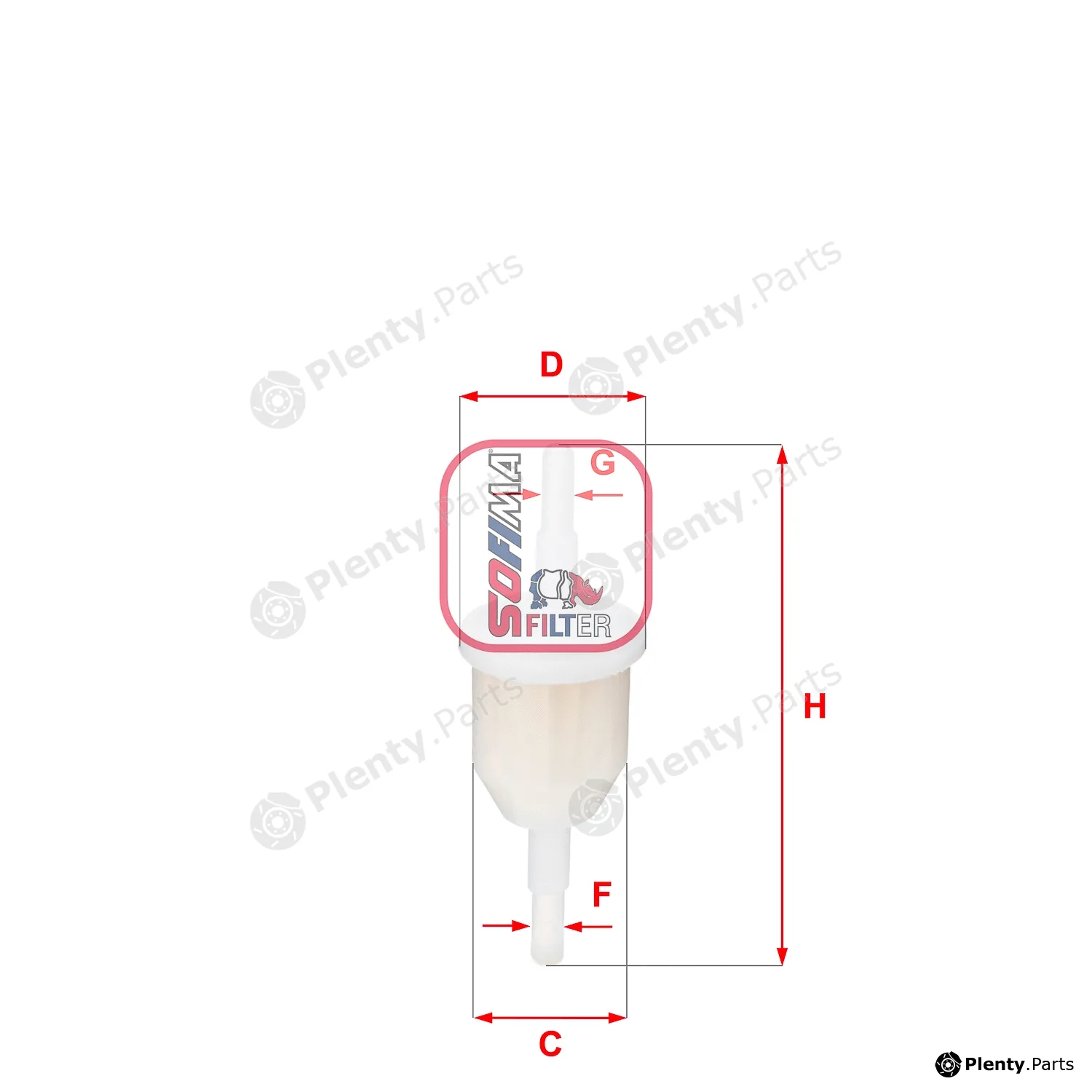 Sofima S9000B — Fuel Filter