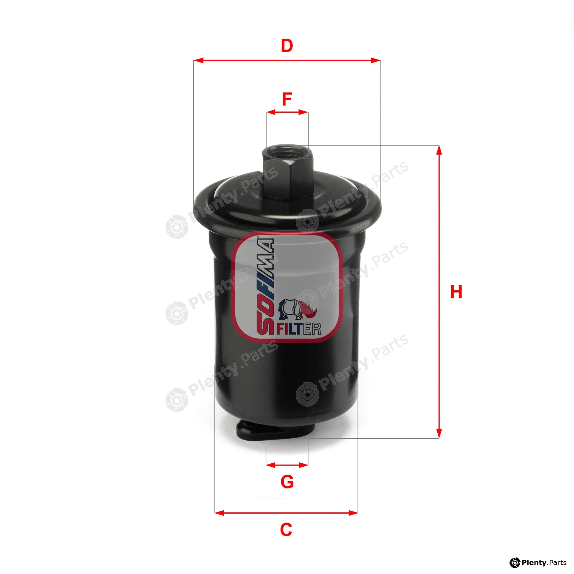 Sofima S1712B — Fuel Filter