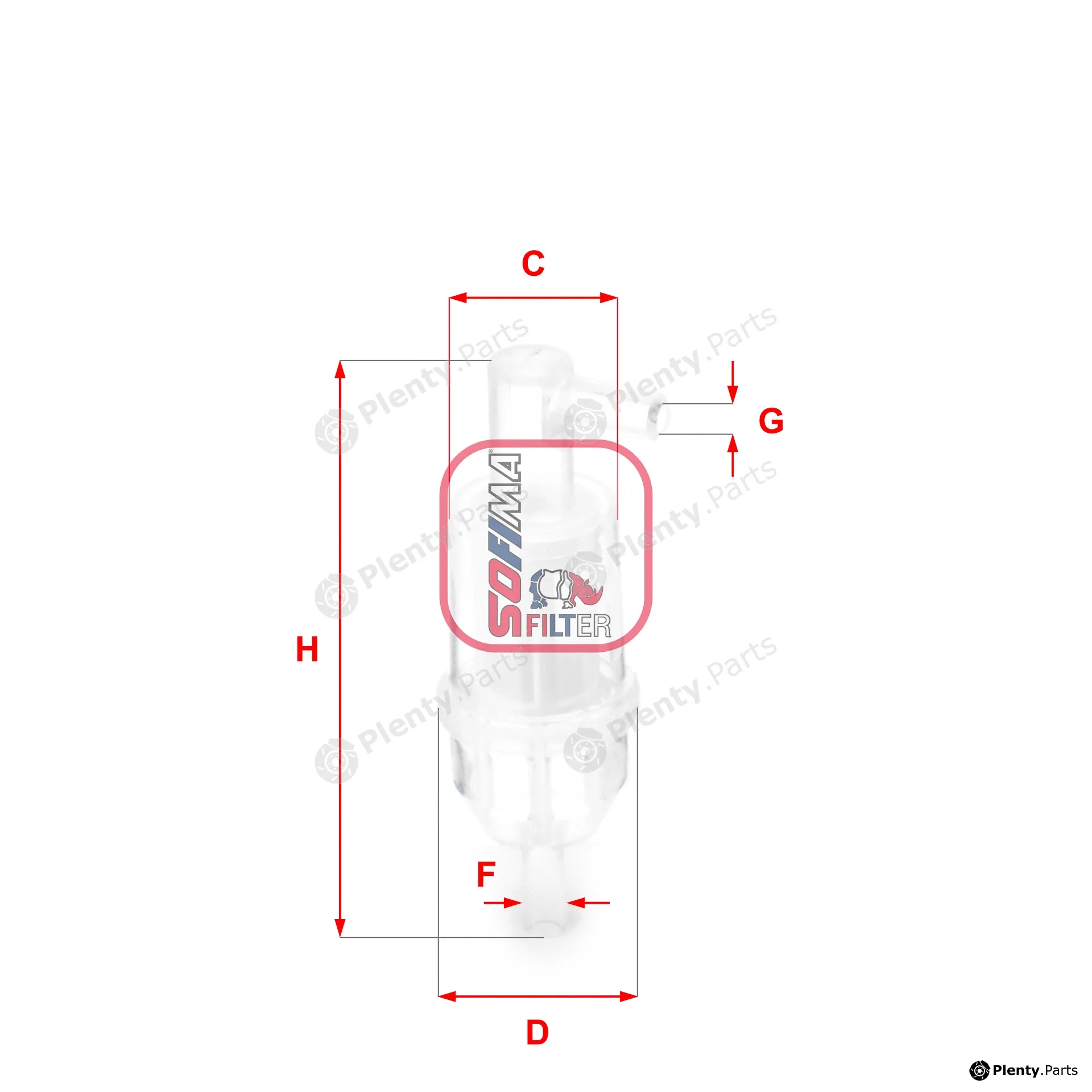 Sofima S1013B — Fuel Filter