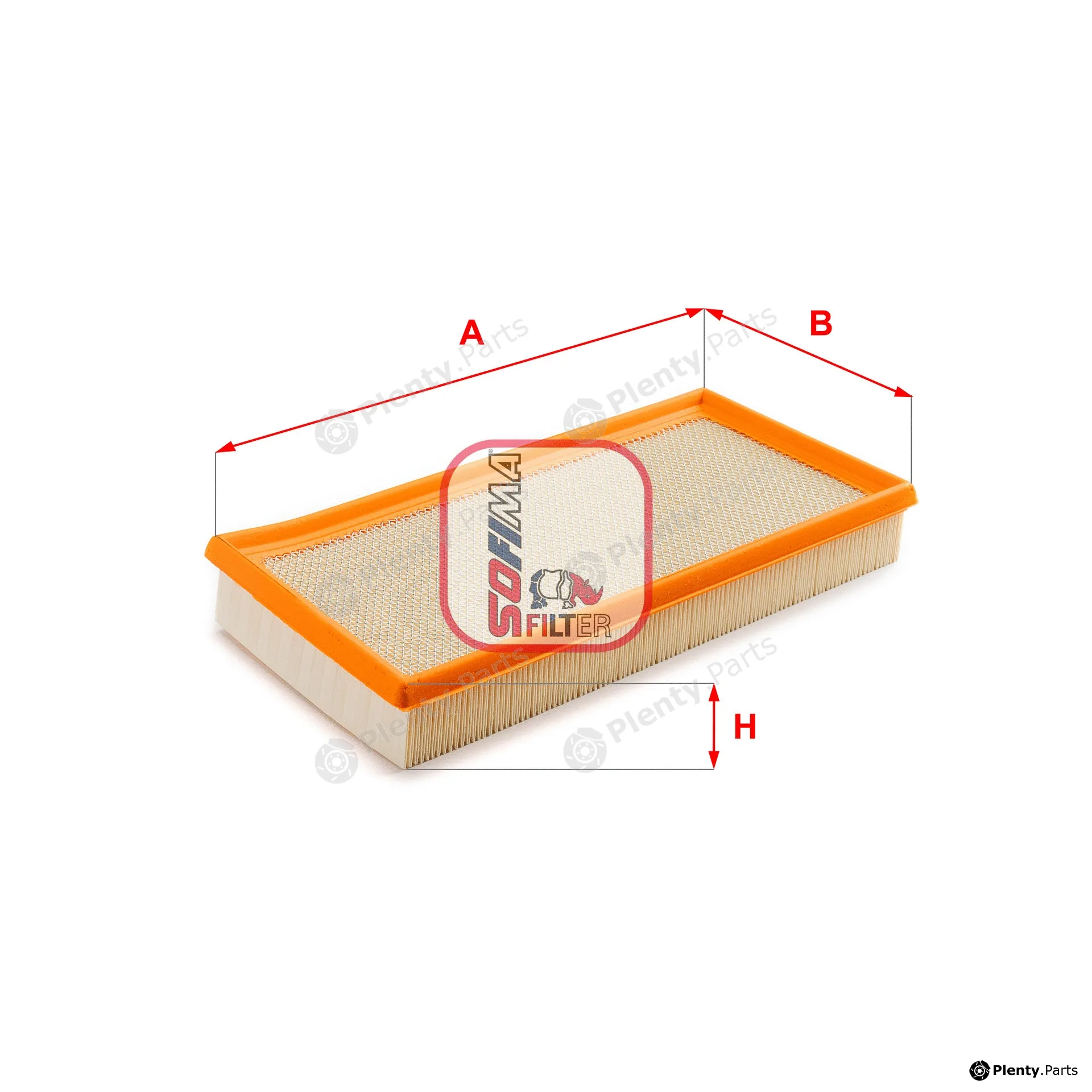 Sofima S3070A — Air Filter