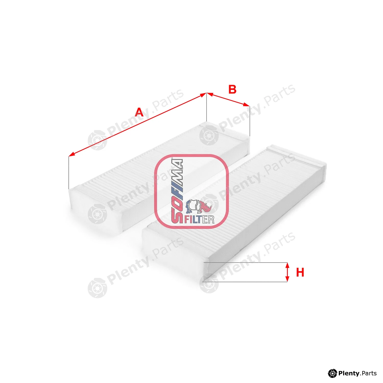 Sofima S3226C — Filter, cabin air