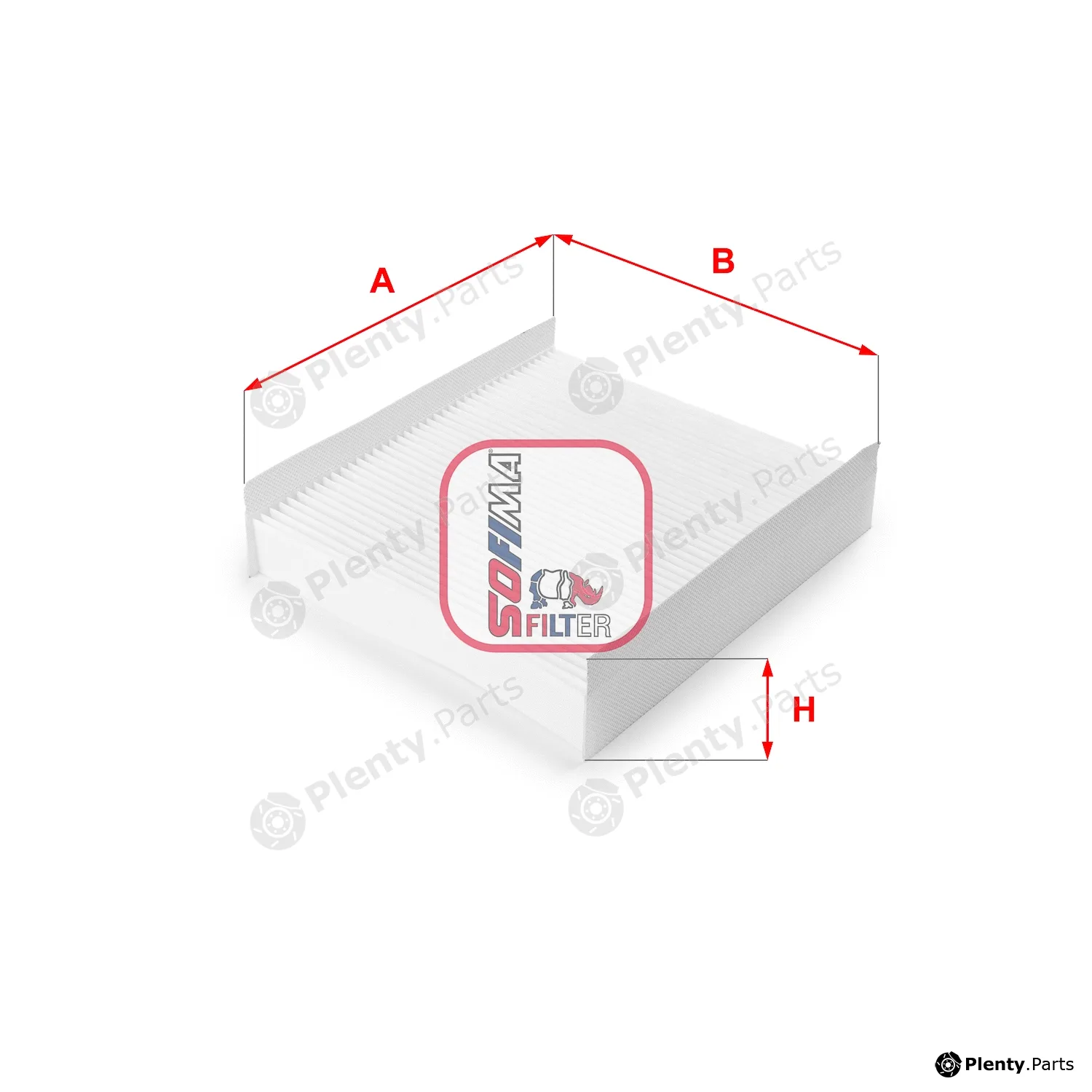 Sofima S3157C — Filter, cabin air