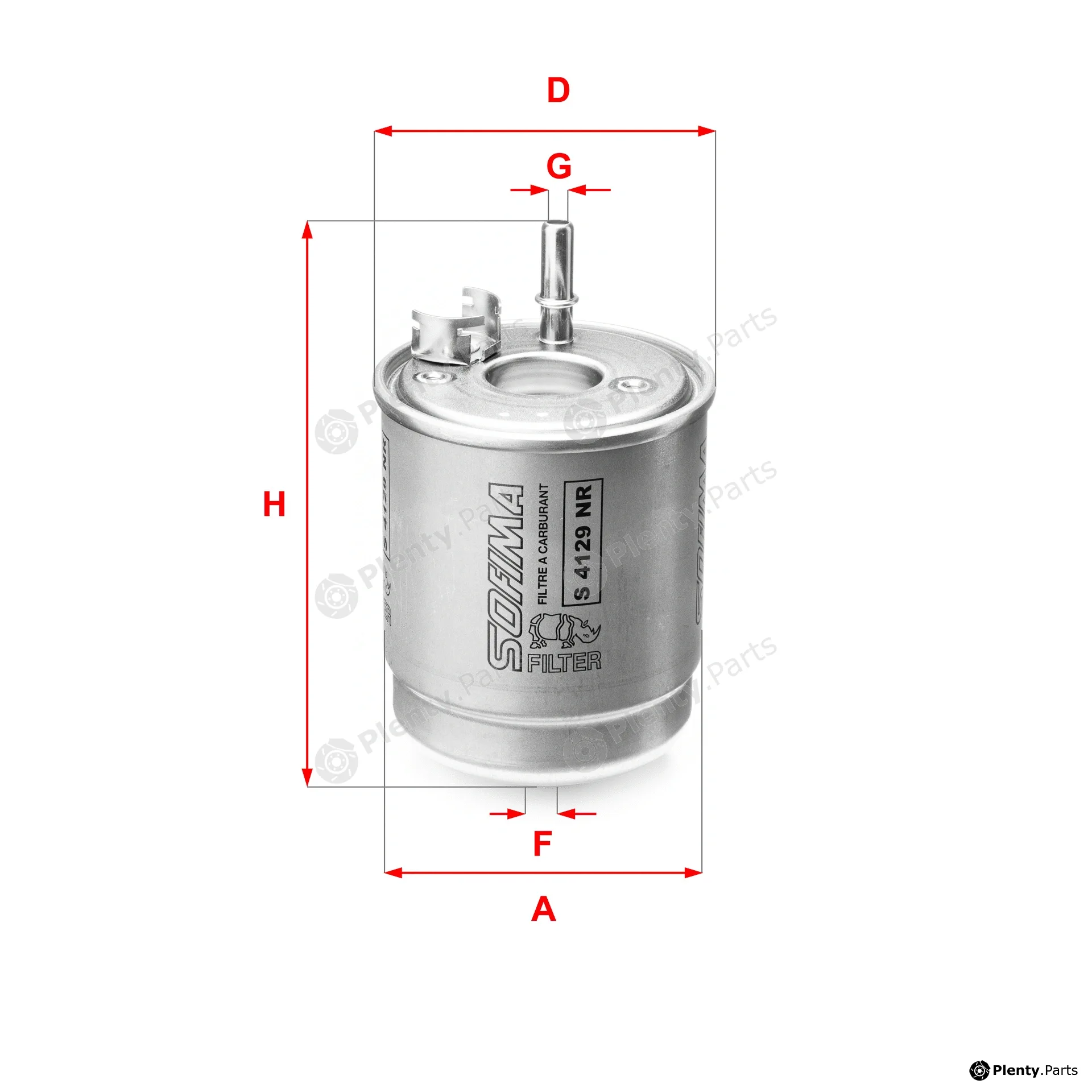 Sofima S4129NR — Fuel Filter