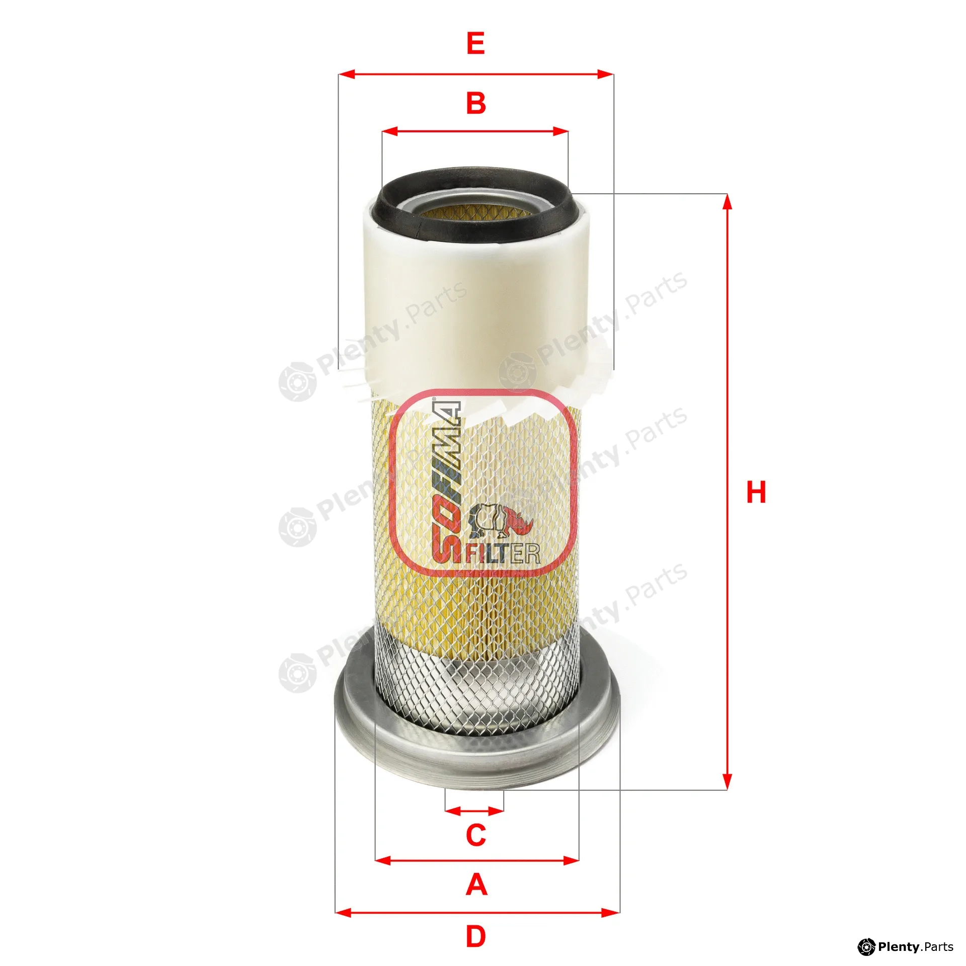 Sofima S1850A — Air Filter