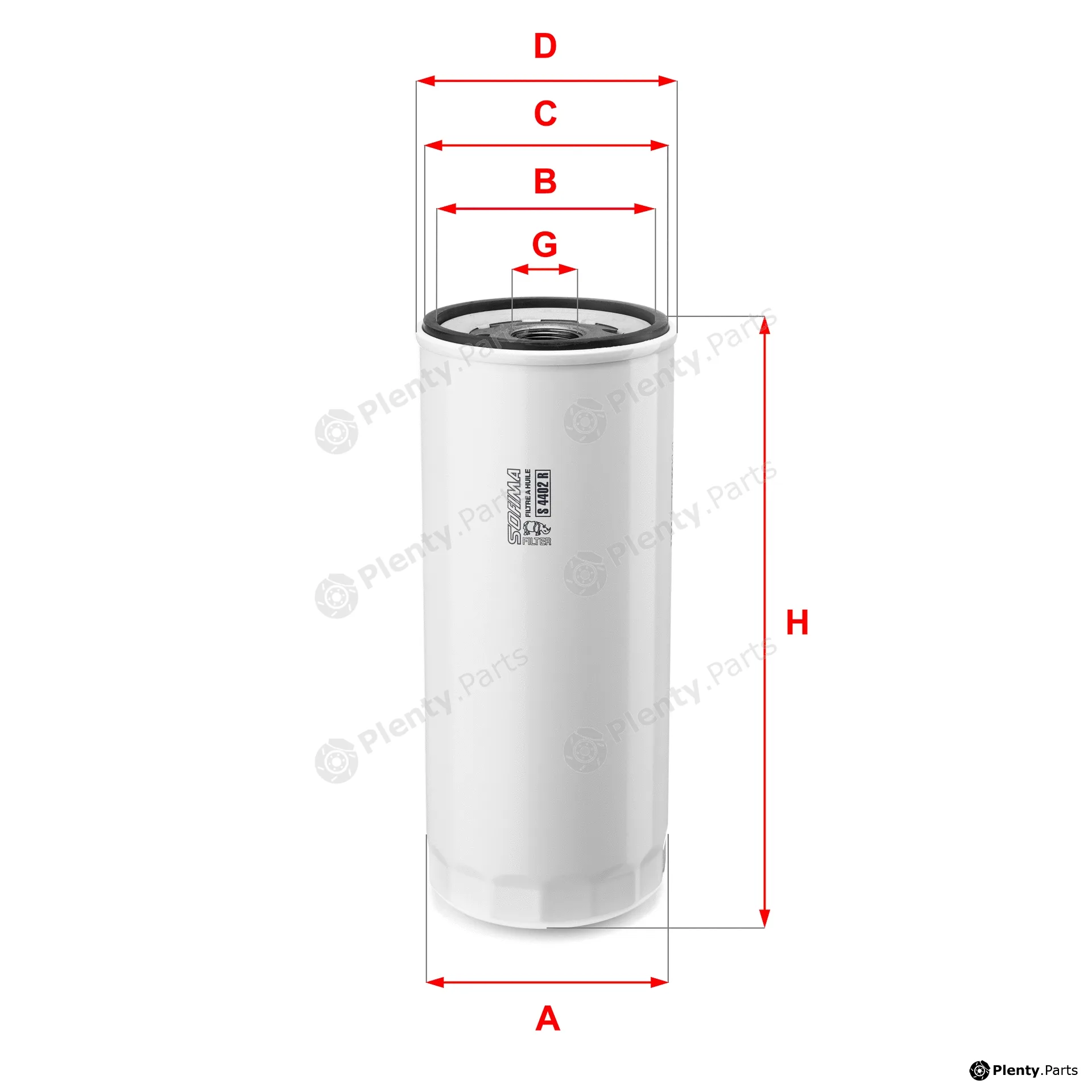 Sofima S4402R — Oil Filter