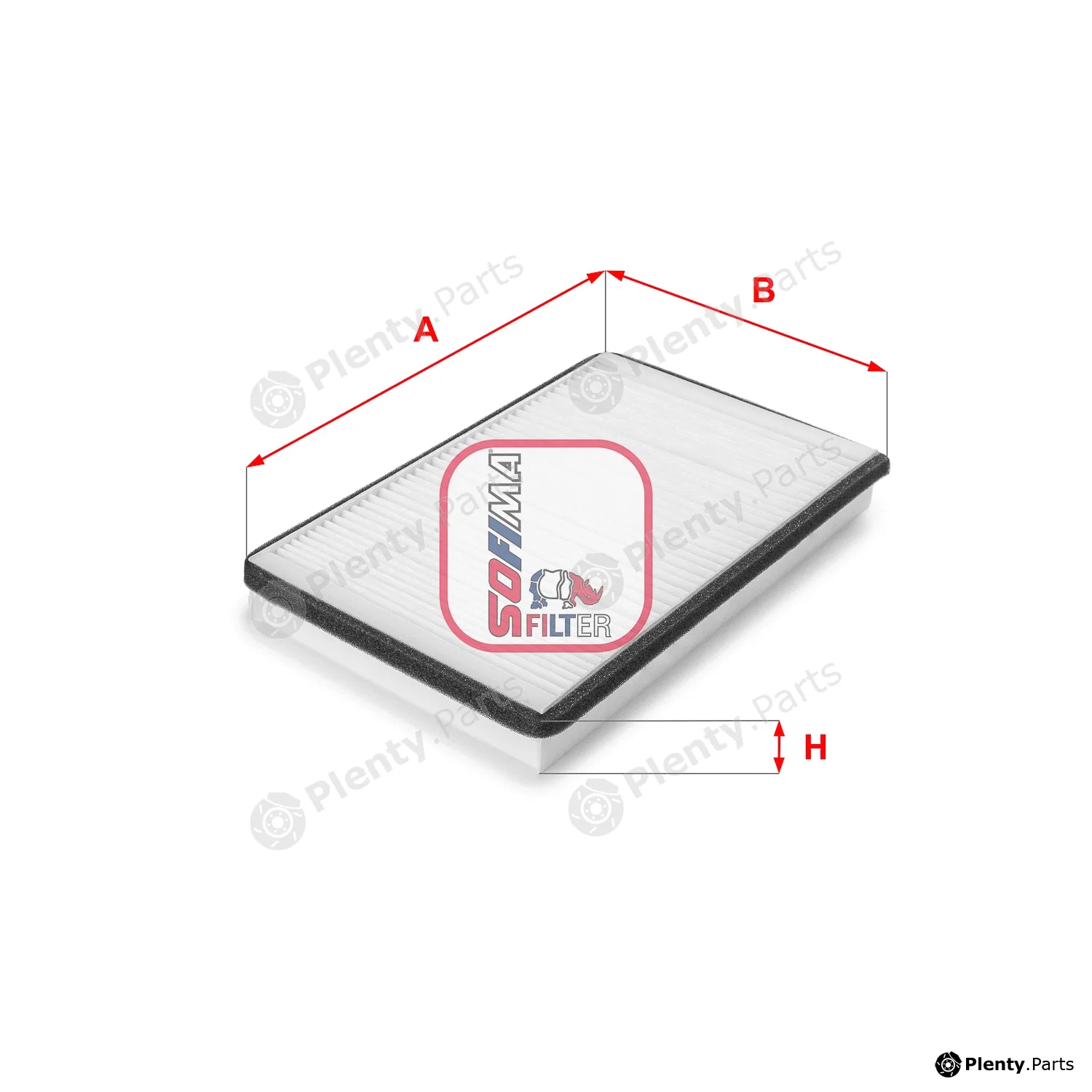 Sofima S3374C — Filter, cabin air