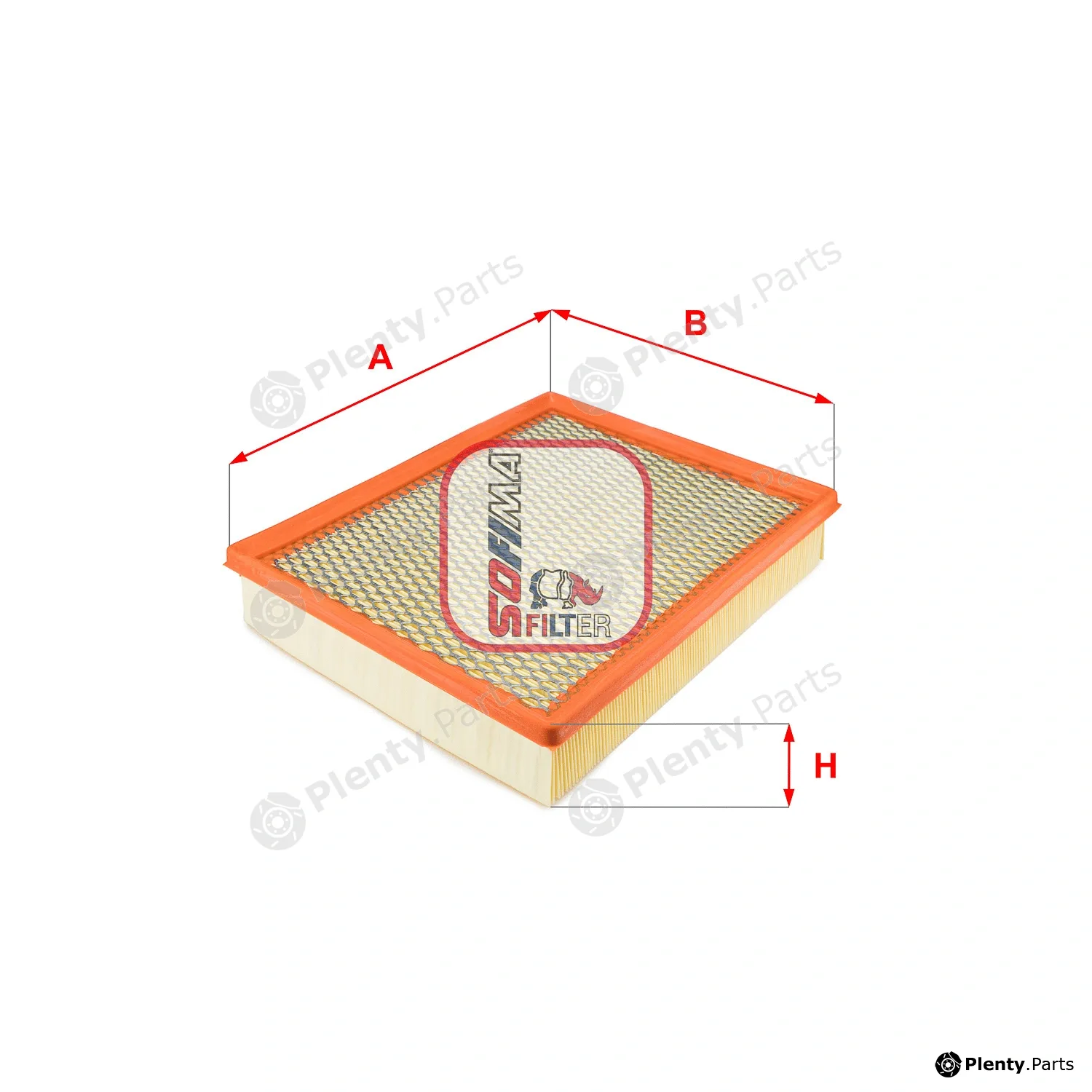 Sofima S3802A — Air Filter