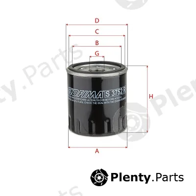 Sofima S3752R — Oil Filter