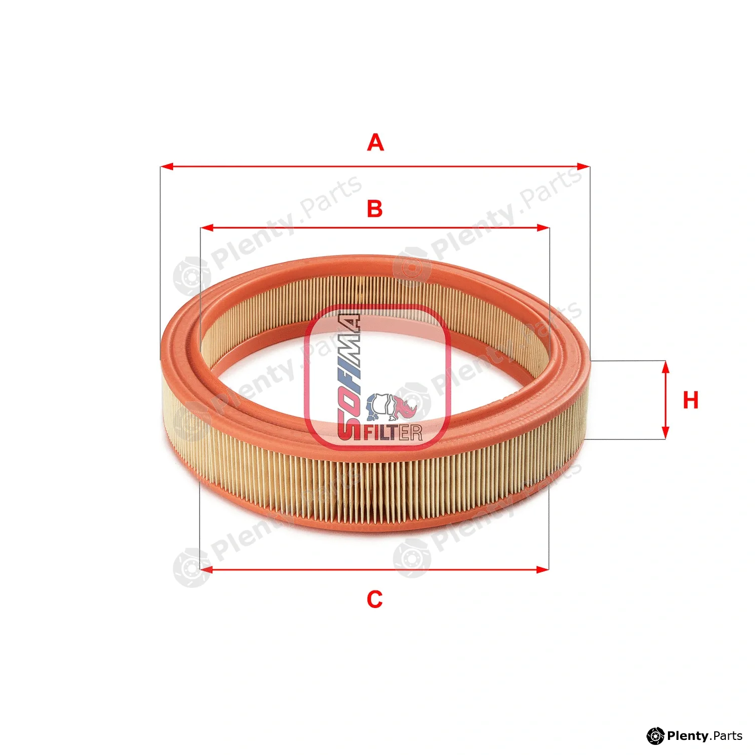 Sofima S3381A — Air Filter